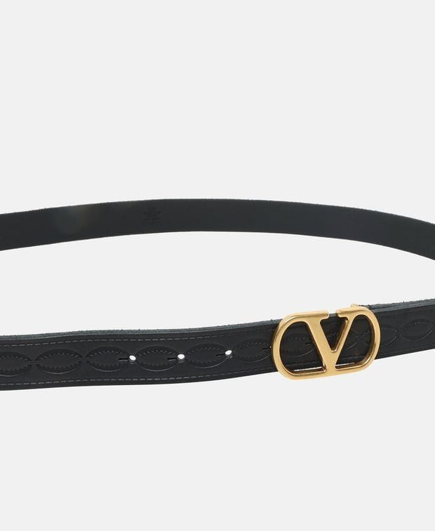 Valentino Leather belt Size 38 - 2 Thumbnail