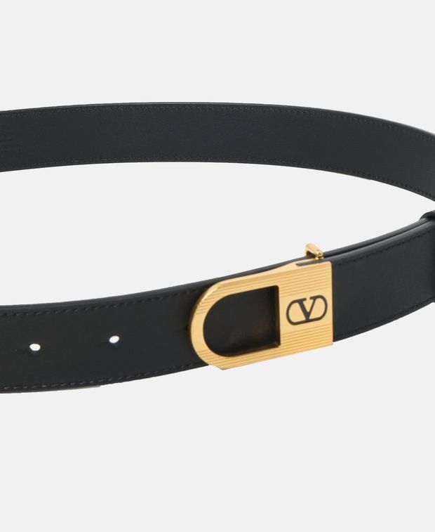 Valentino Leather belt Size 38 - 2 Thumbnail