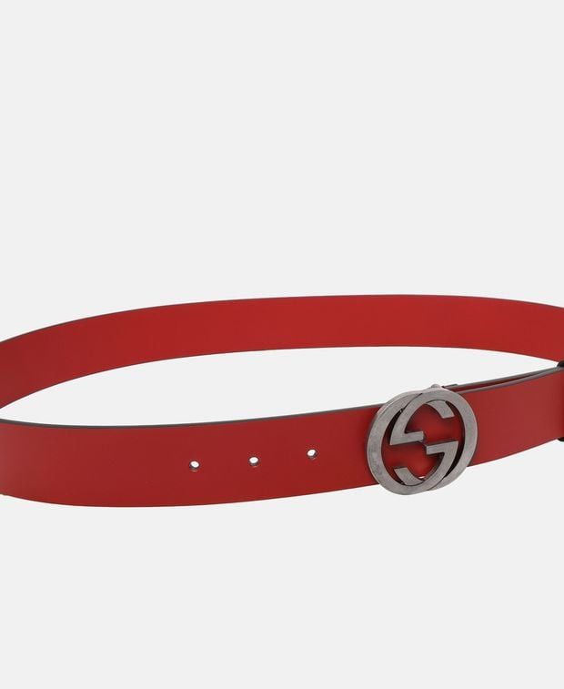 Gucci Leather belt Size 34 - 2 Thumbnail
