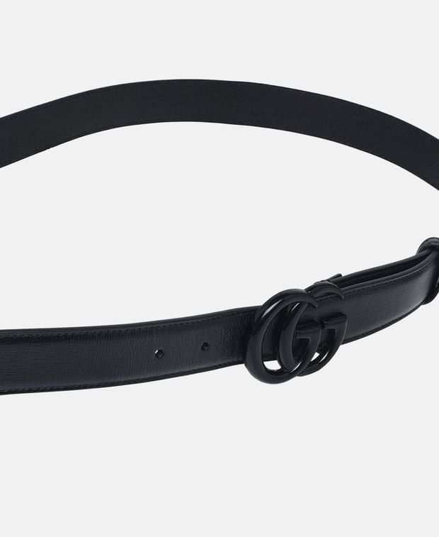 Gucci Leather belt Marmont Size 44 - 2 Thumbnail