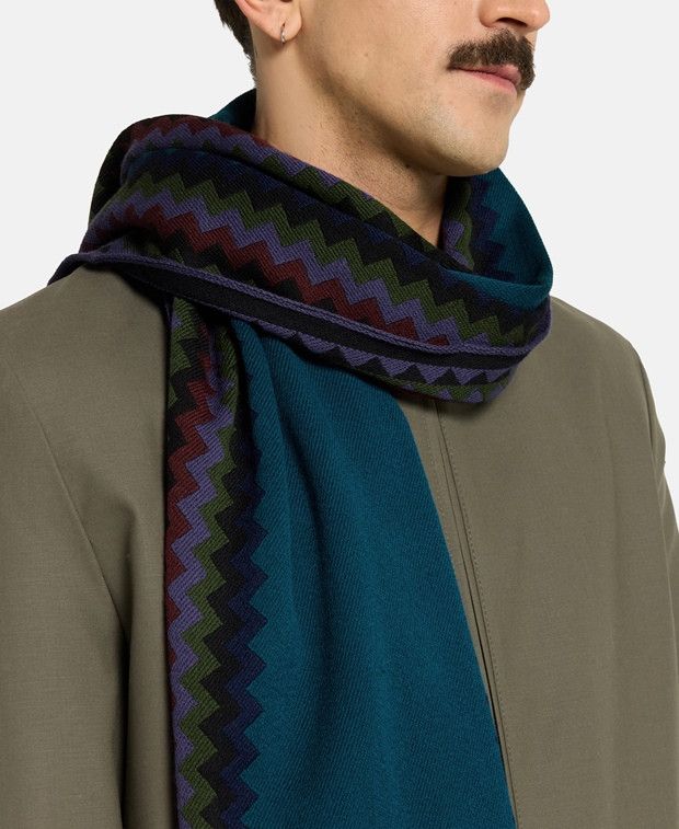 Missoni Wool scarf Size ONE SIZE - 2 Thumbnail