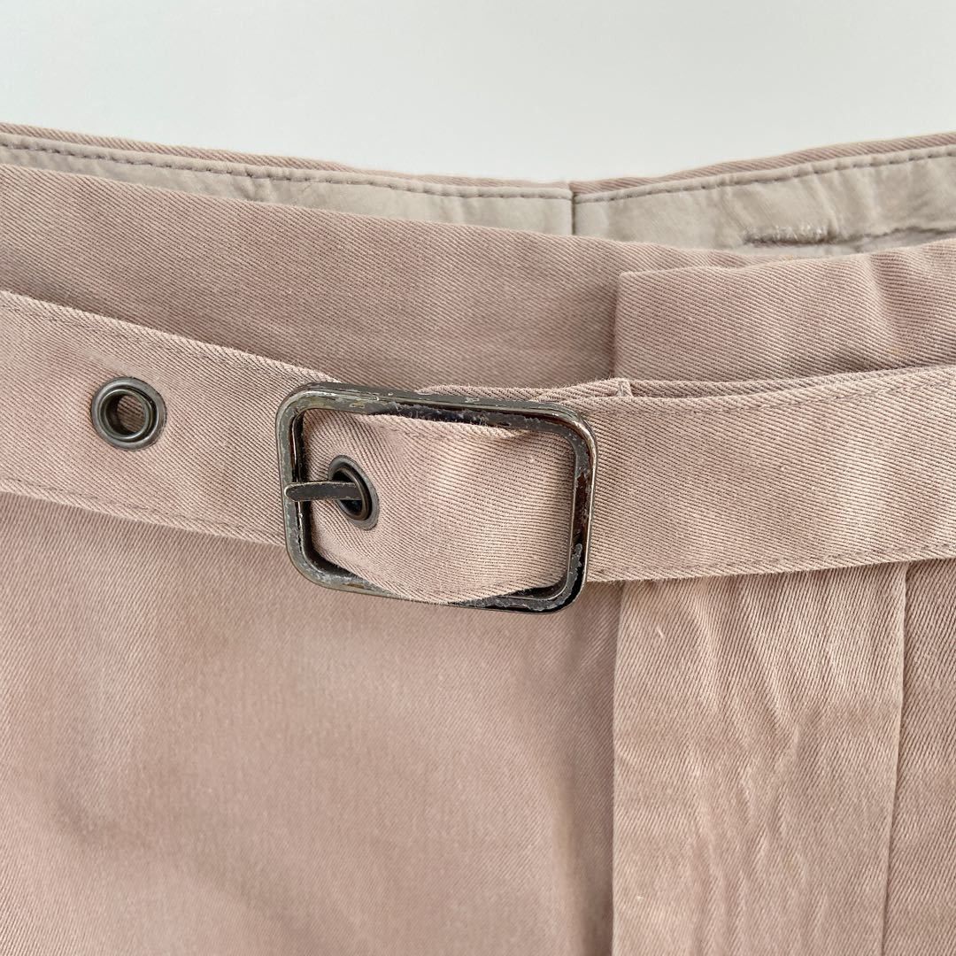 Bottega Veneta Bottega Veneta Beige Belted Casual Pants Size 30 Size US 30 / EU 46 - 8 Thumbnail