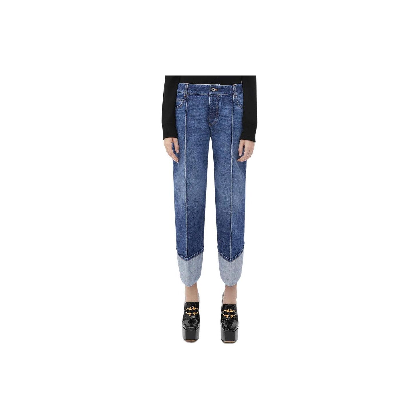 Bottega Veneta Bottega Veneta Cuffed Denim Jeans Size 34 Size 24" / US 00 / IT 34 - 13 Thumbnail