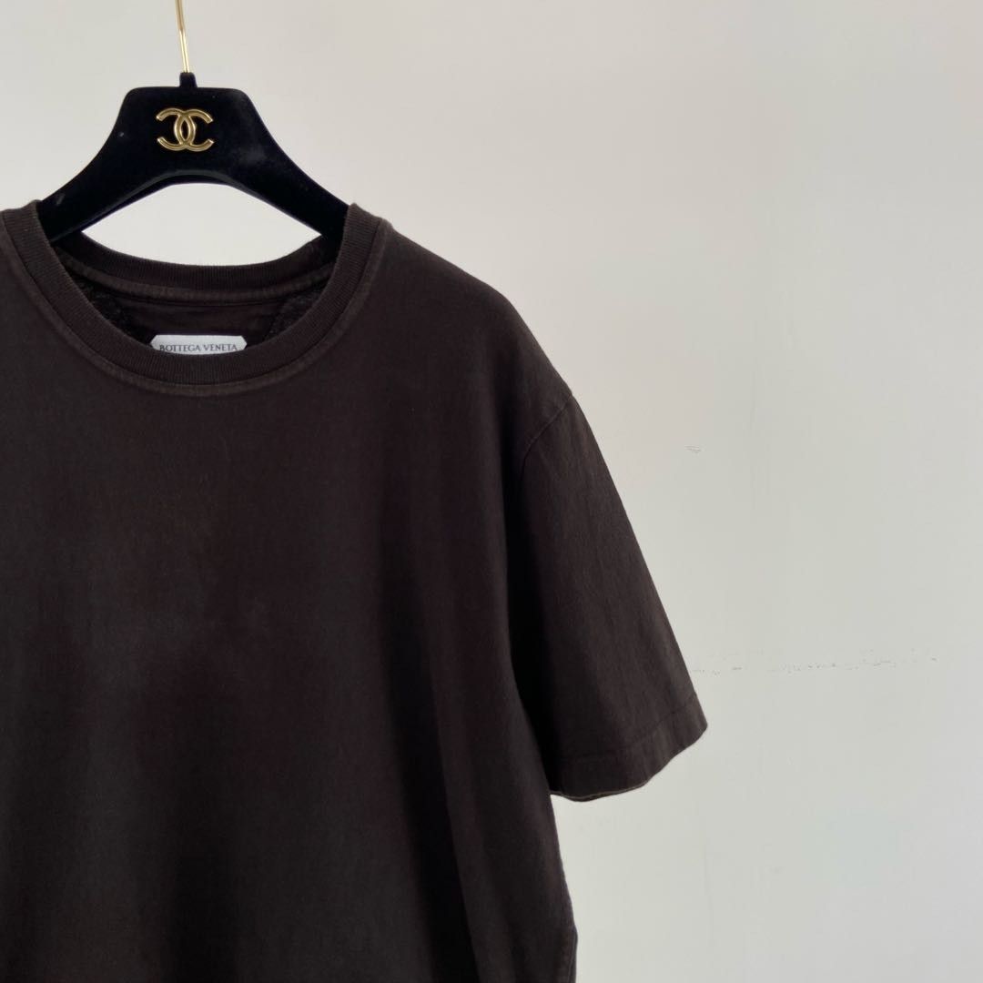 Bottega Veneta Bottega Veneta Cotton T-Shirt Brown Size M Size US M / EU 48-50 / 2 - 5 Thumbnail