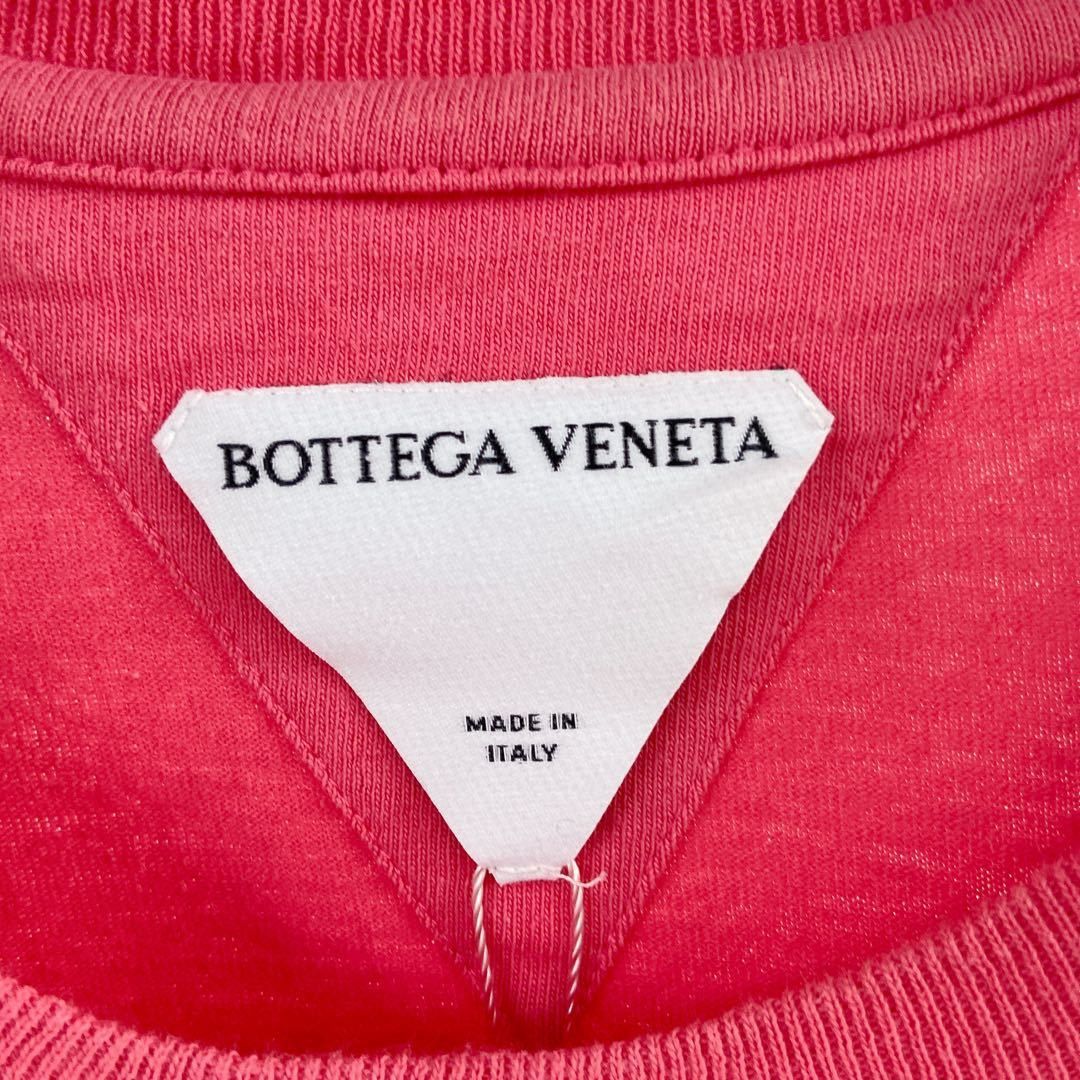 Bottega Veneta Bottega Veneta Embroidered Logo T-Shirt Pink XL Size US XL / EU 56 / 4 - 5 Thumbnail