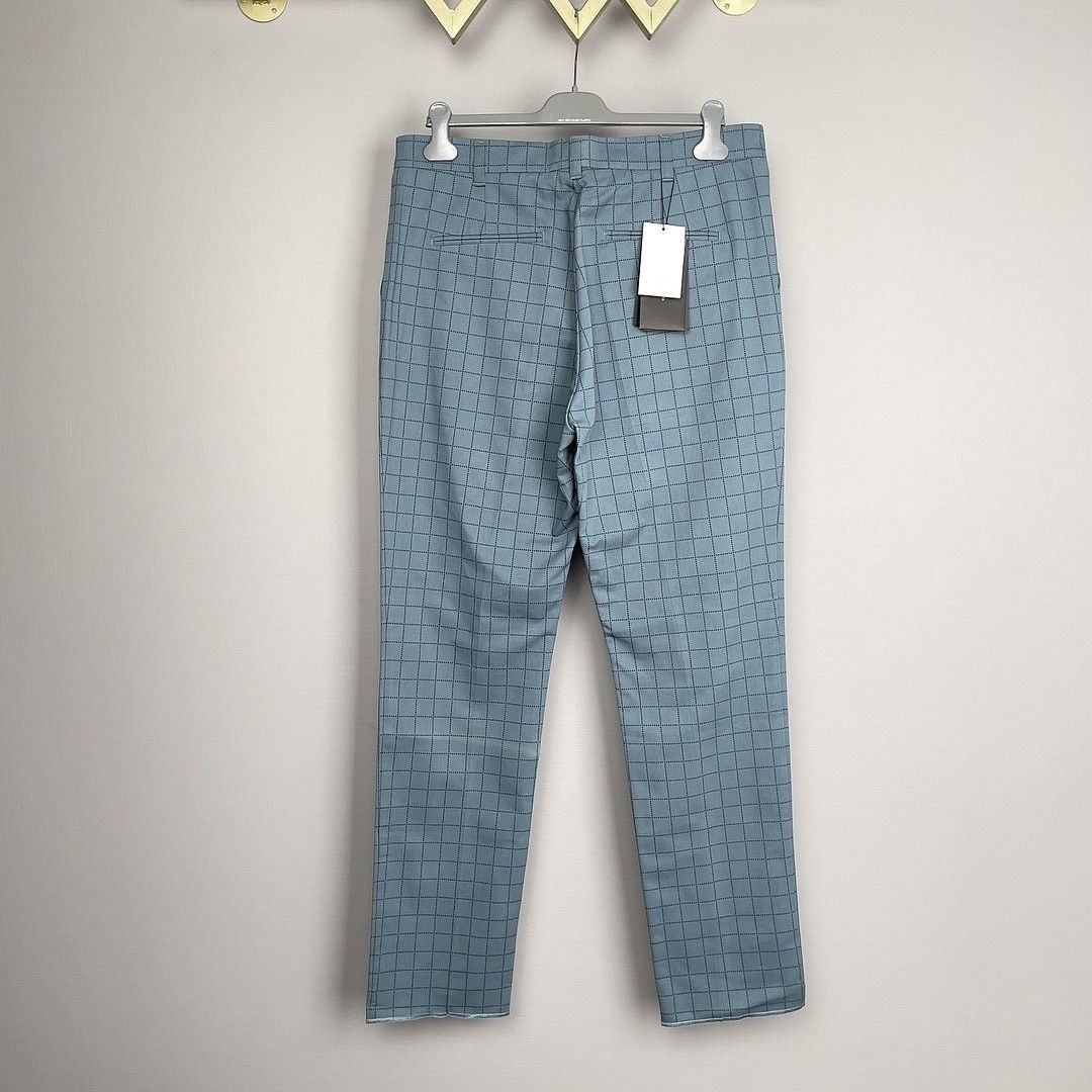 Bottega Veneta Bottega Veneta Grid Check Trousers Size 36 Size US 36 / EU 52 - 2 Thumbnail