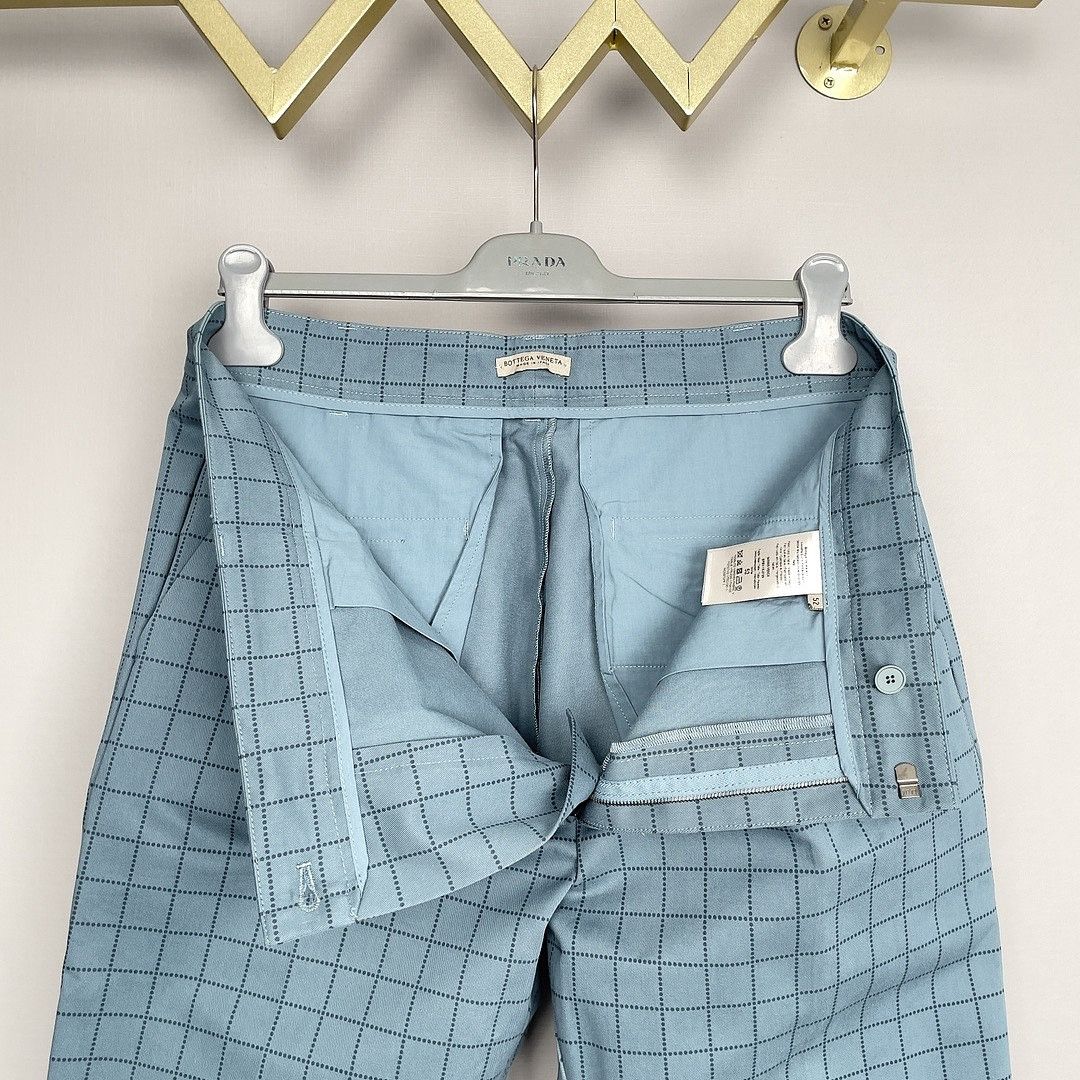 Bottega Veneta Bottega Veneta Grid Check Trousers Size 36 Size US 36 / EU 52 - 3 Thumbnail