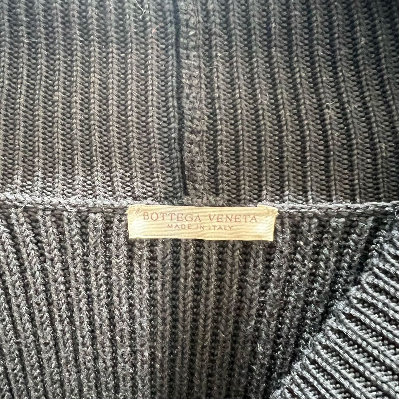 Bottega Veneta Bottega Veneta Leather Toggle Knit Cardigan Size L Size US L / EU 52-54 / 3 - 3 Thumbnail