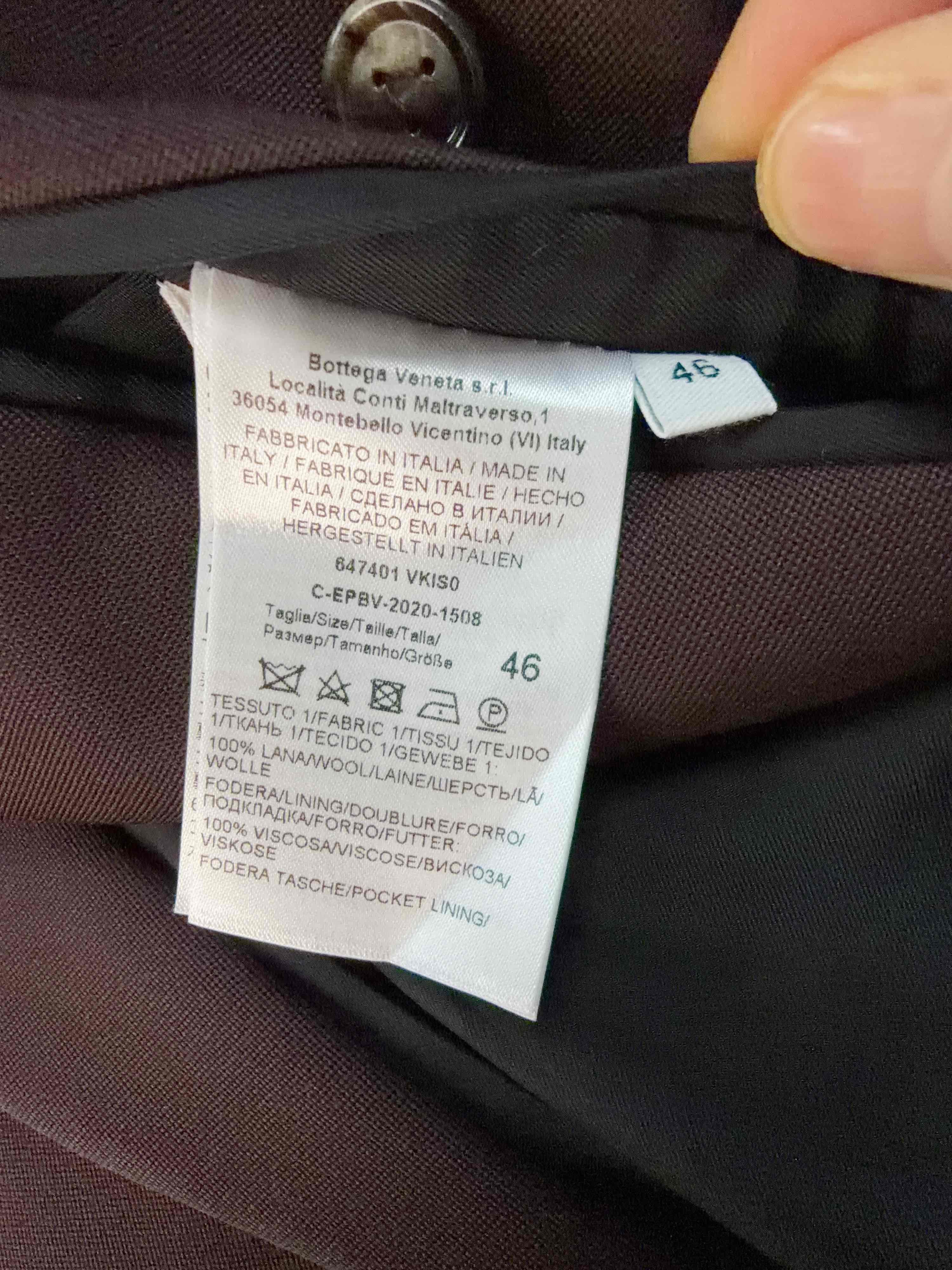 Bottega Veneta Bottega Veneta Wool Blazer Size 46 Size L / US 10 / IT 46 - 4 Thumbnail