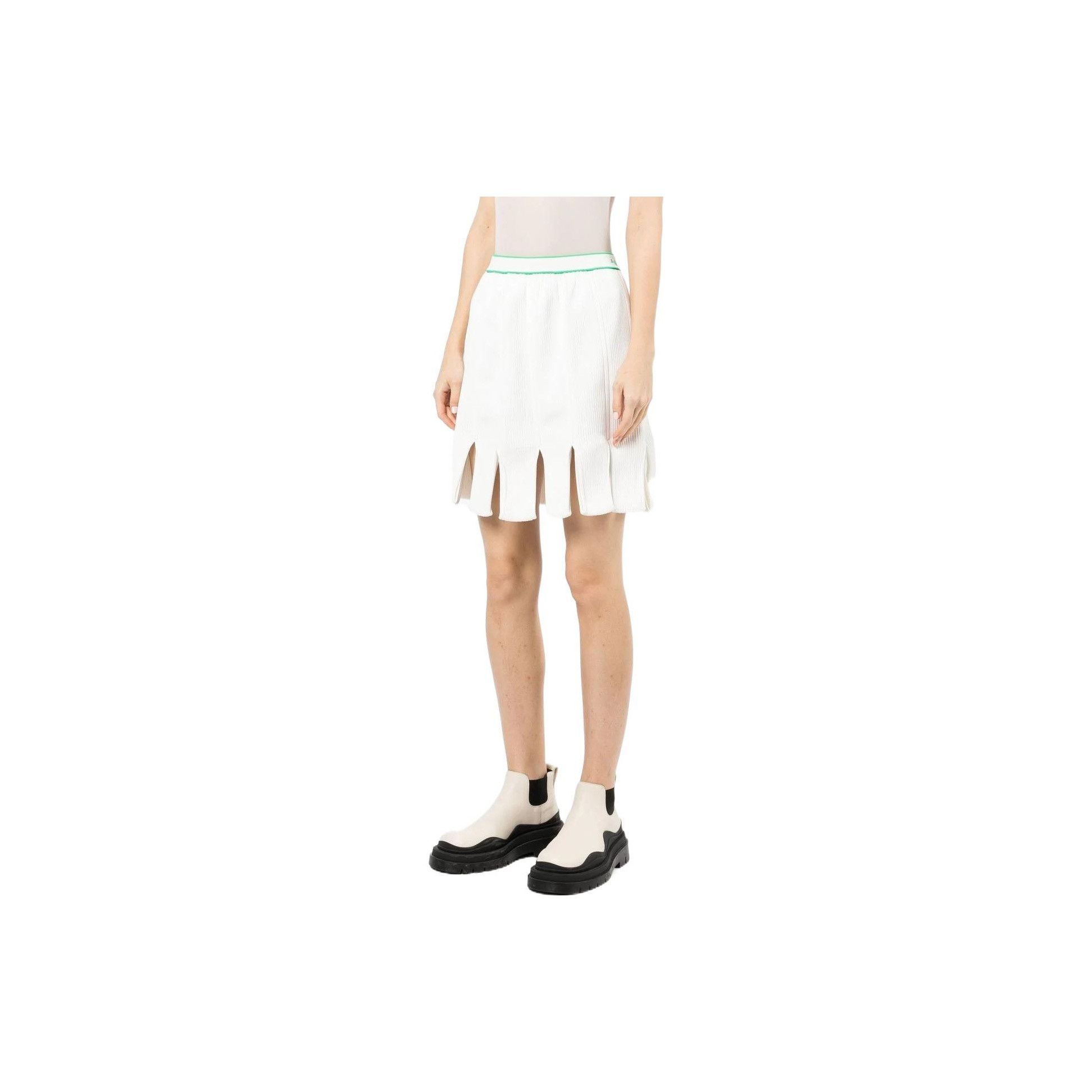 Bottega Veneta Bottega Veneta Ribbed Knit Mini Skirt XS Size 26" / US 2 / IT 38 - 5 Thumbnail