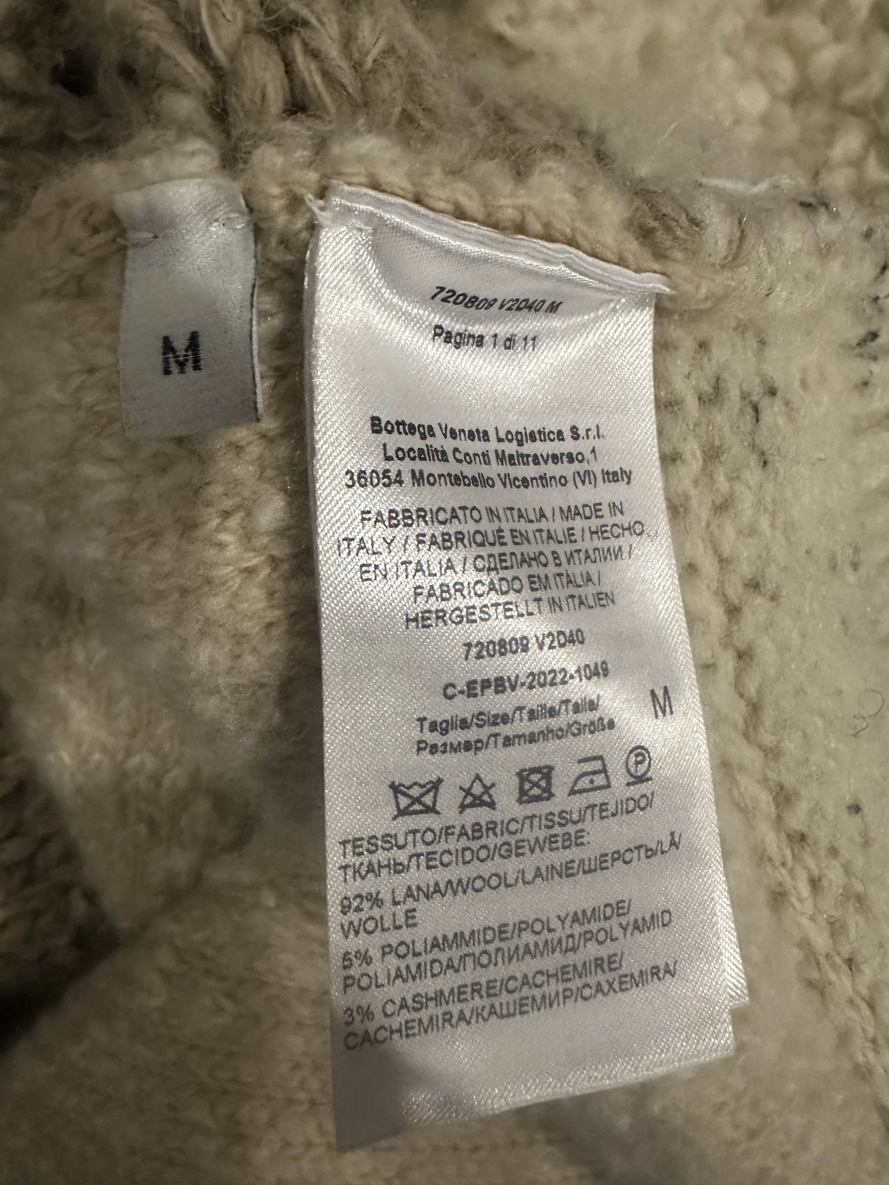 Bottega Veneta Bottega Veneta Patchwork Zip Sweater Size M Size US M / EU 48-50 / 2 - 4 Thumbnail