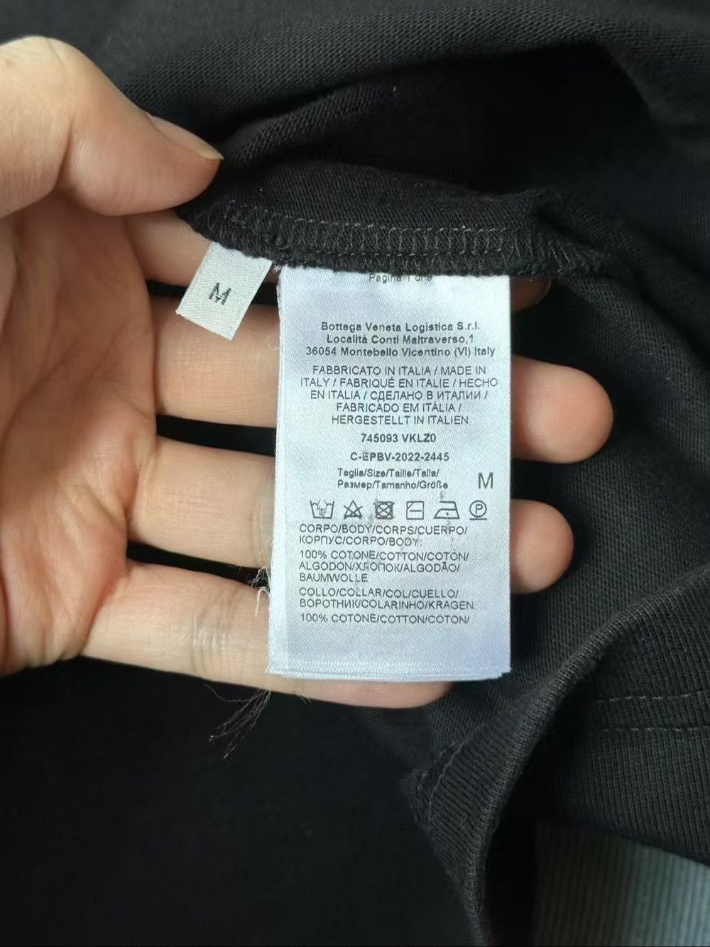 Bottega Veneta Bottega Veneta Pocket Cotton T-Shirt Size M Size US M / EU 48-50 / 2 - 4 Thumbnail
