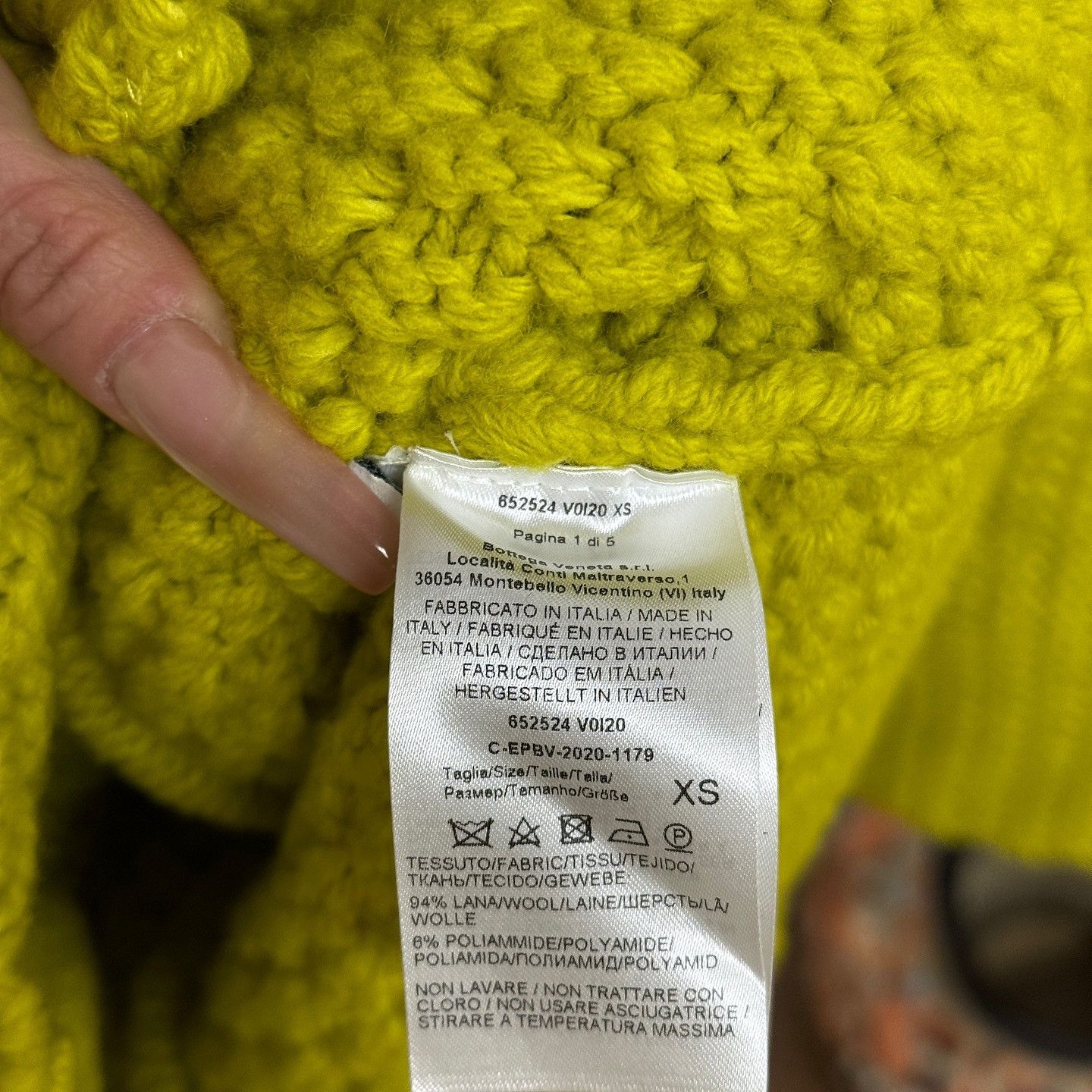 Bottega Veneta Bottega Veneta Textured Knit Cardigan Size XS Size XS / US 0-2 / IT 36-38 - 4 Thumbnail