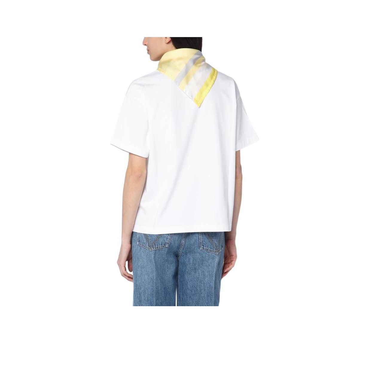 Bottega Veneta Bottega Veneta Striped Scarf T-Shirt Size M Size M / US 6-8 / IT 42-44 - 8 Thumbnail