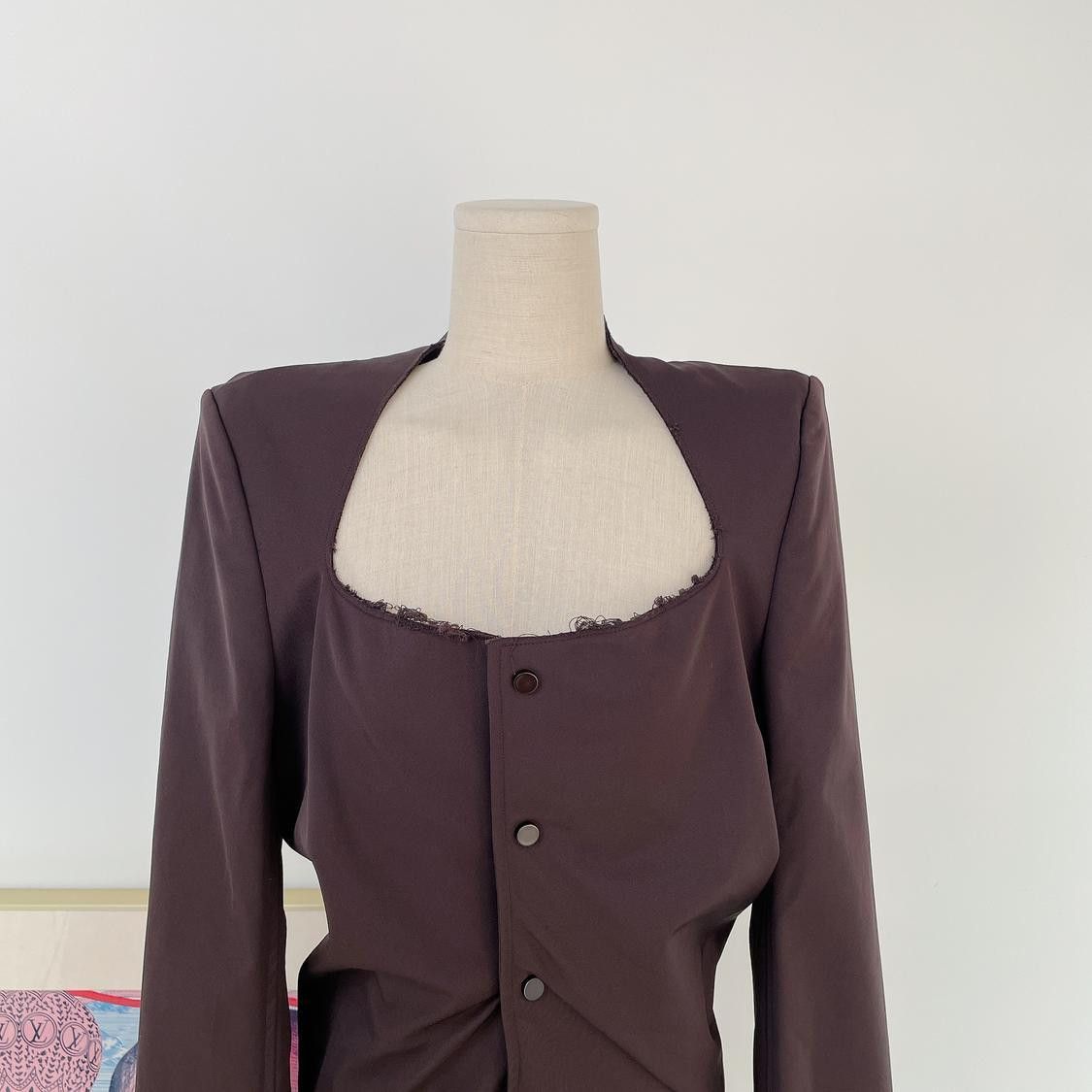 Bottega Veneta Bottega Veneta Structured Mini Dress Size 42 Size M / US 6-8 / IT 42-44 - 5 Thumbnail