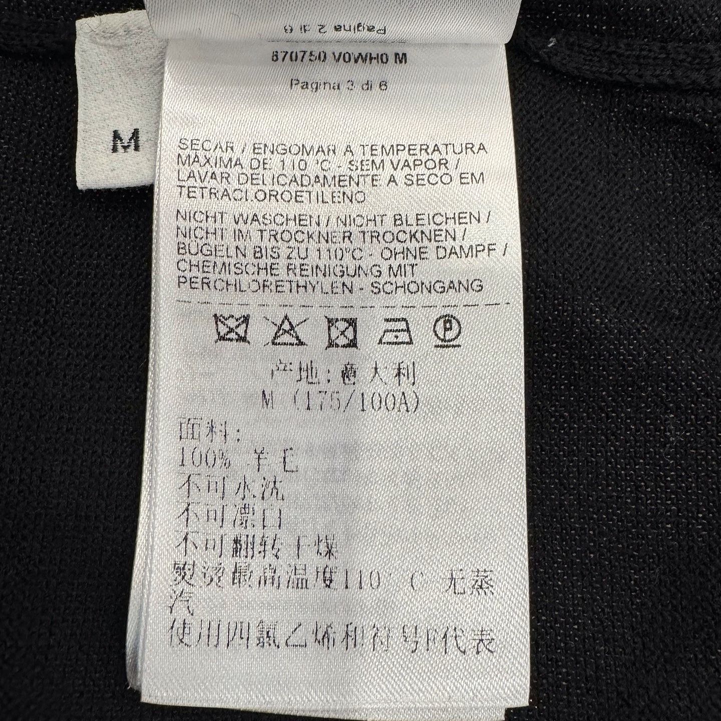 Bottega Veneta Bottega Veneta Triangle Logo Wool Sweater Size M Size US M / EU 48-50 / 2 - 5 Thumbnail