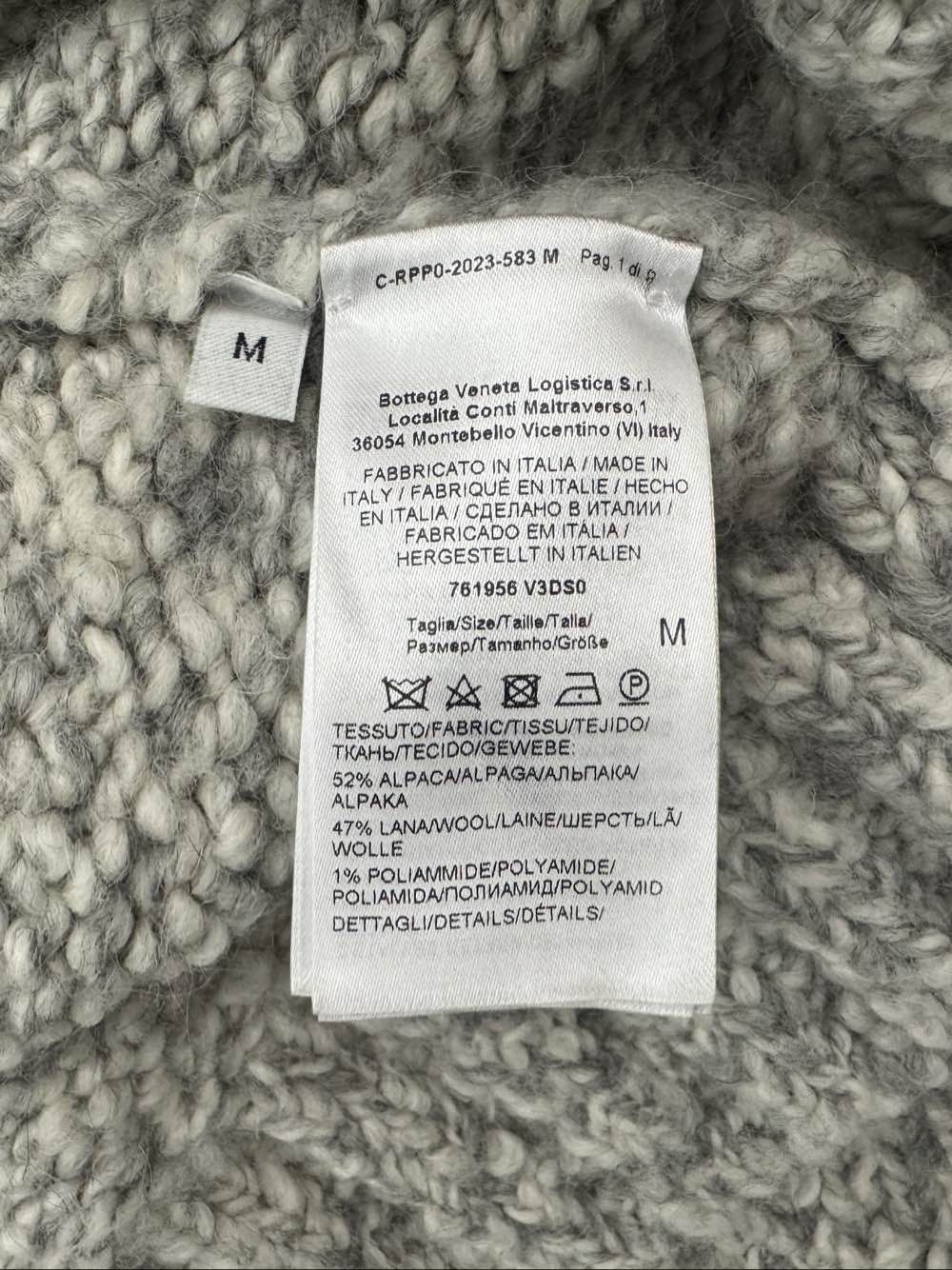 Bottega Veneta Bottega Veneta Alpaca Blend Cardigan Size M Size M / US 6-8 / IT 42-44 - 4 Thumbnail