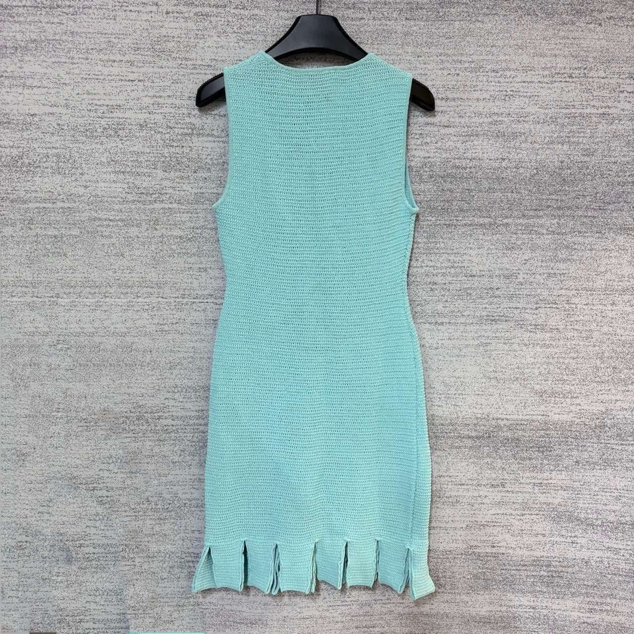 Bottega Veneta Bottega Veneta Knit Mini Dress Size S Size S / US 4 / IT 40 - 2 Thumbnail