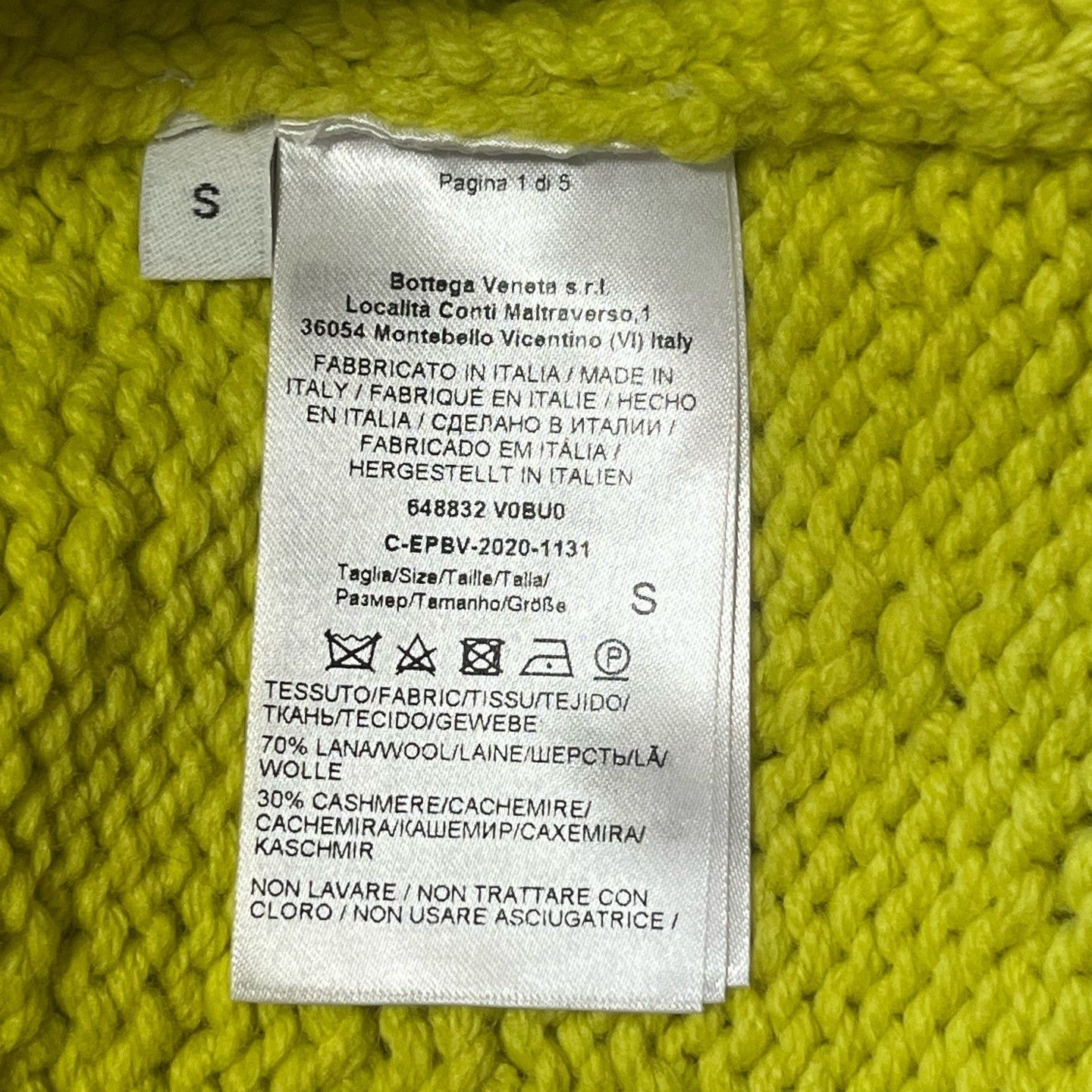 Bottega Veneta Bottega Veneta Wool Cashmere Mini Skirt Size S Size 27" / US 4 / IT 40 - 4 Thumbnail
