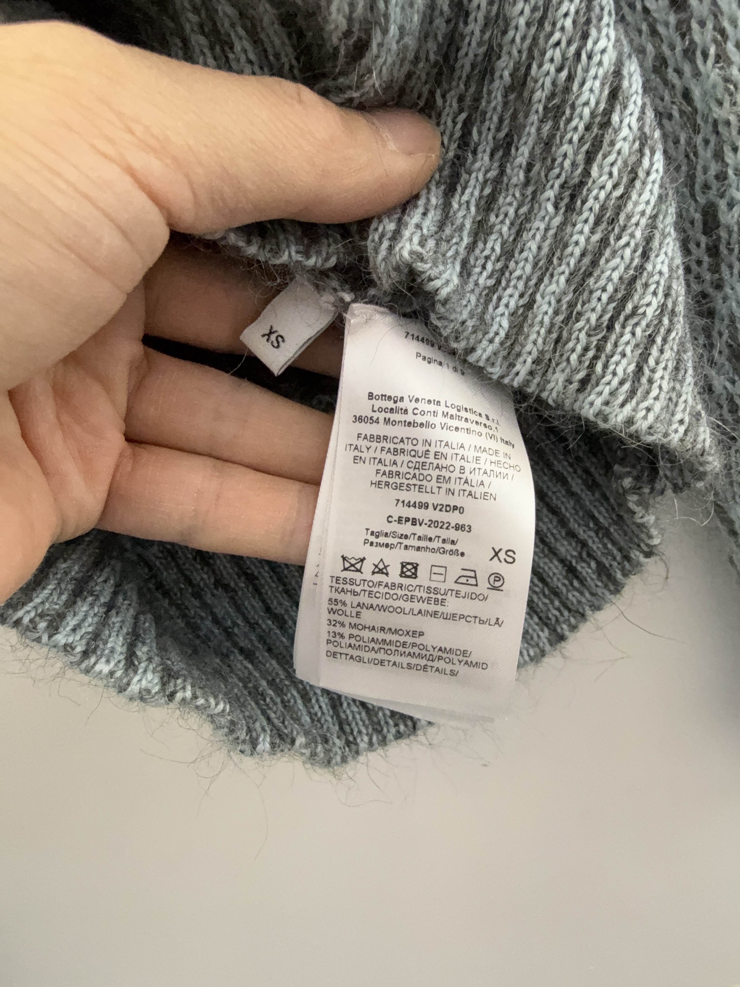 Bottega Veneta Bottega Veneta Mohair Blend Knit Sweater Size XS Size XS / US 0-2 / IT 36-38 - 4 Thumbnail