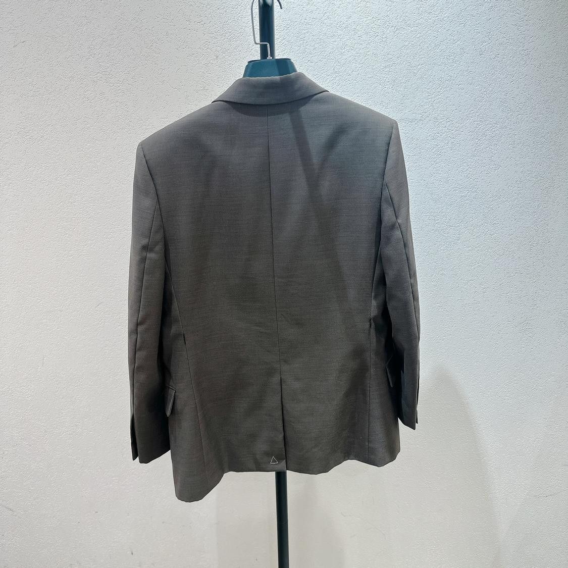 Bottega Veneta Bottega Veneta Grey Wool Blazer Size 34S Size 34R - 2 Thumbnail