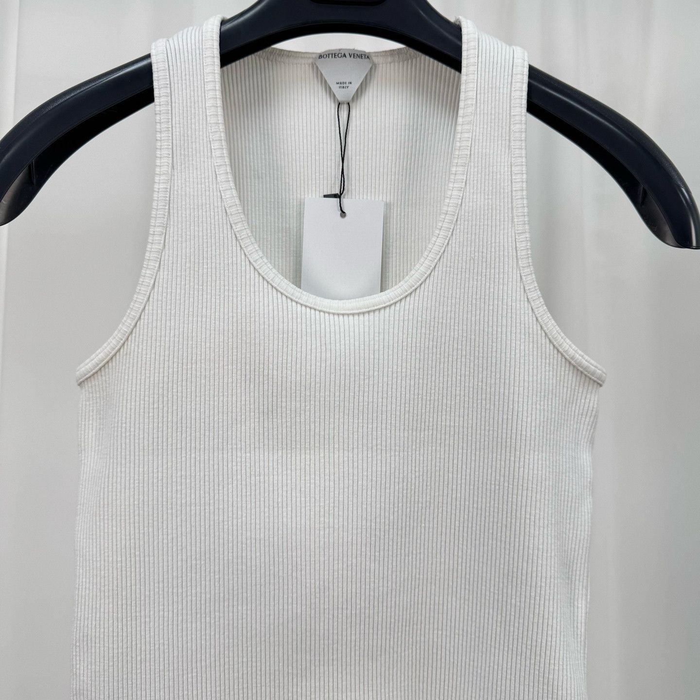 Bottega Veneta Bottega Veneta Ribbed Logo Patch Tank Top Size S Size S / US 4 / IT 40 - 5 Thumbnail