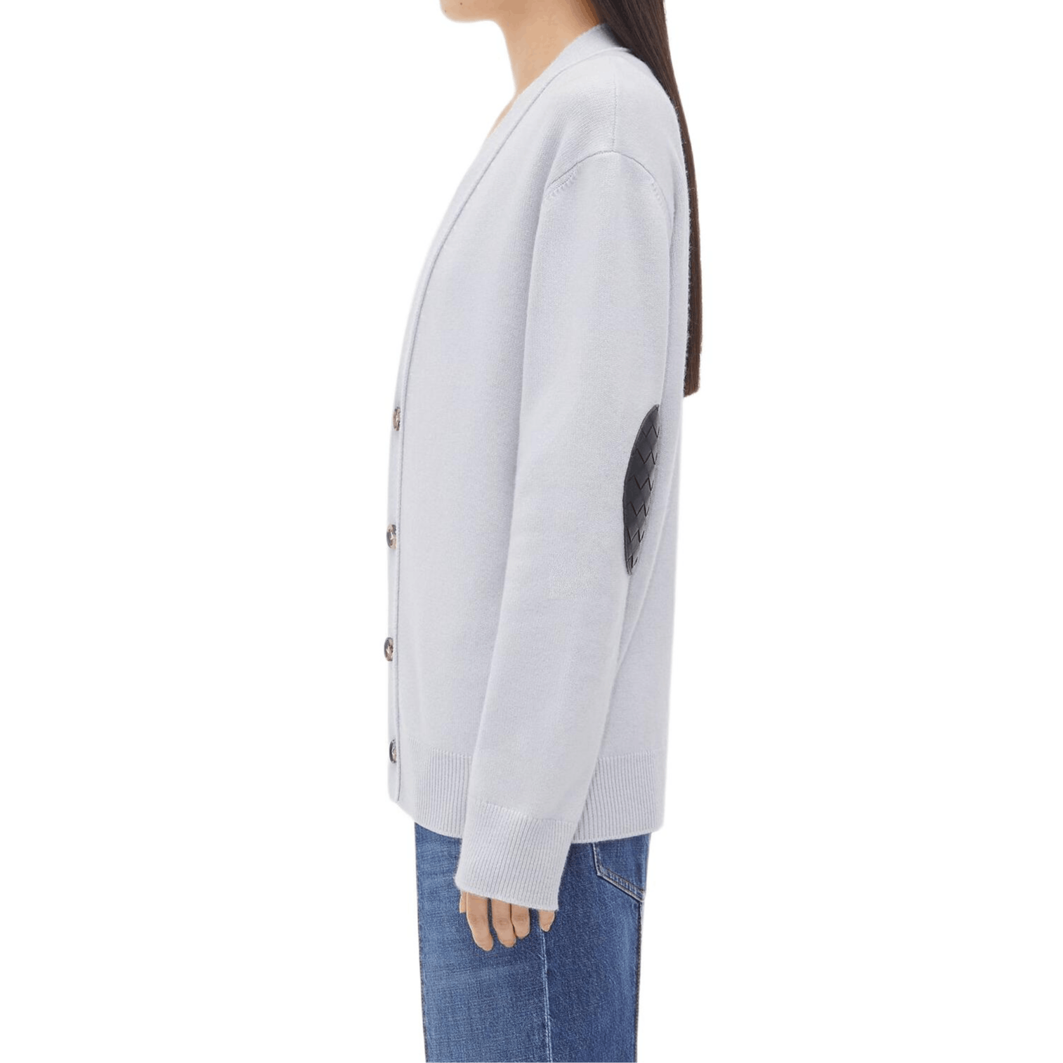 Bottega Veneta Bottega Veneta Intrecciato Patch Cashmere Cardigan XS Size XS / US 0-2 / IT 36-38 - 8 Thumbnail