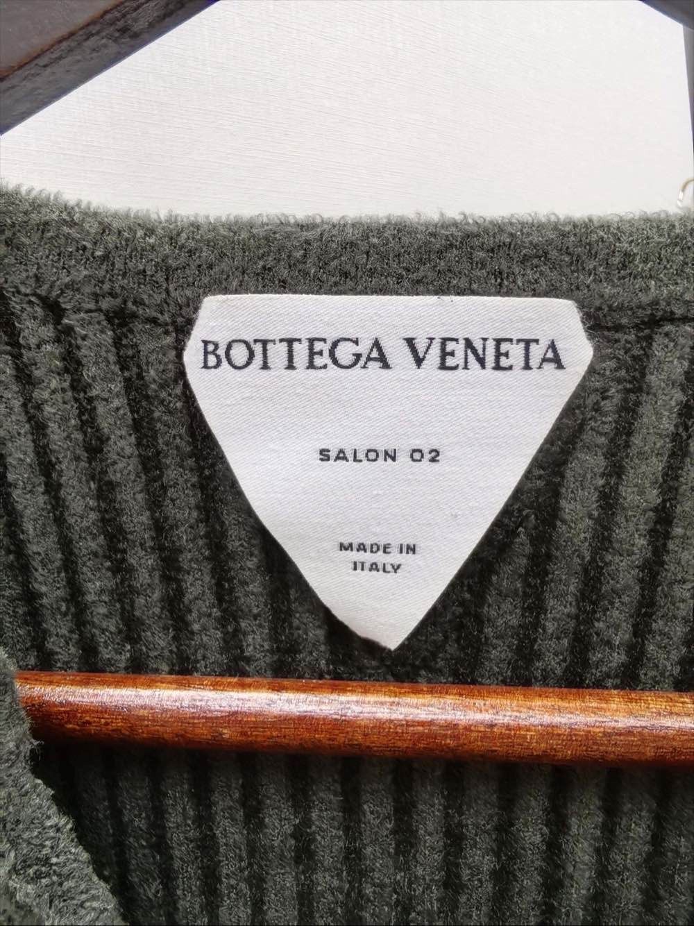 Bottega Veneta Bottega Veneta Lace-Up Ribbed Knit Sweater Size M Size M / US 6-8 / IT 42-44 - 6 Thumbnail