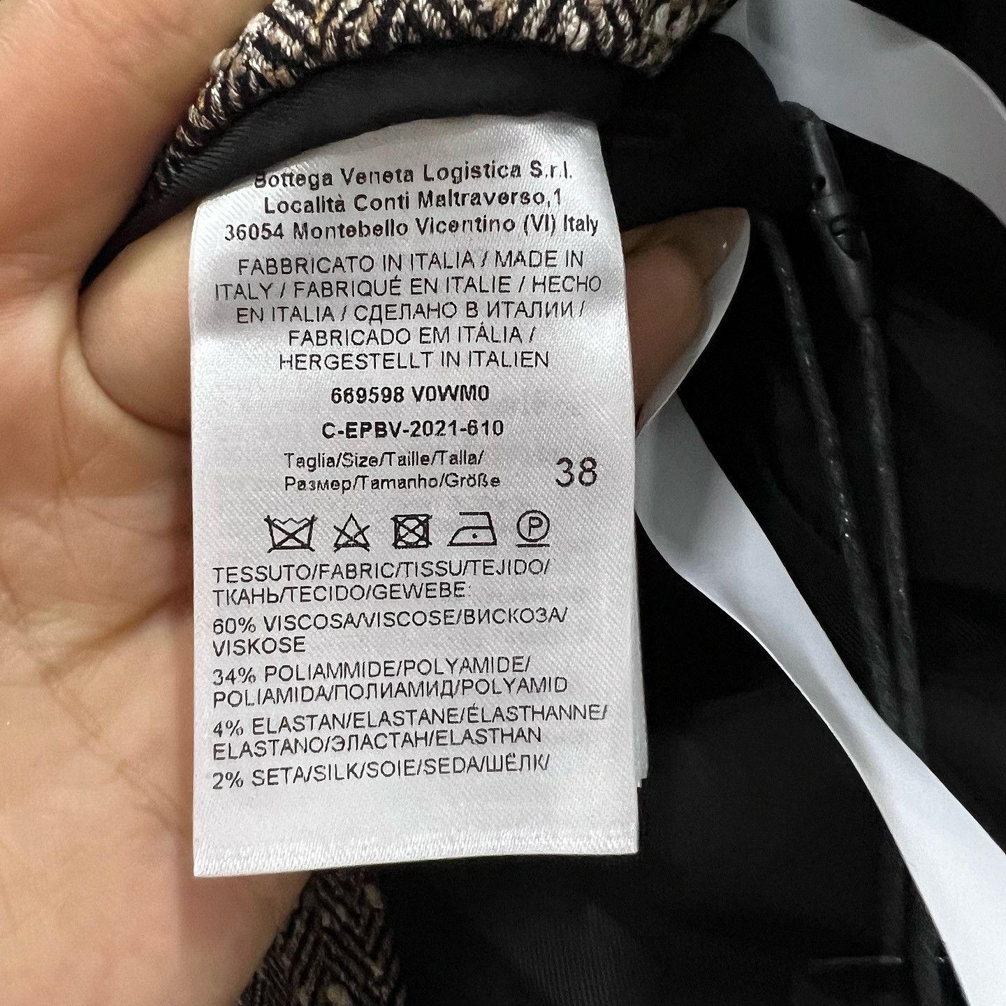 Bottega Veneta Bottega Veneta Herringbone Double-Breasted Blazer Size 38 Size XS / US 0-2 / IT 36-38 - 4 Thumbnail