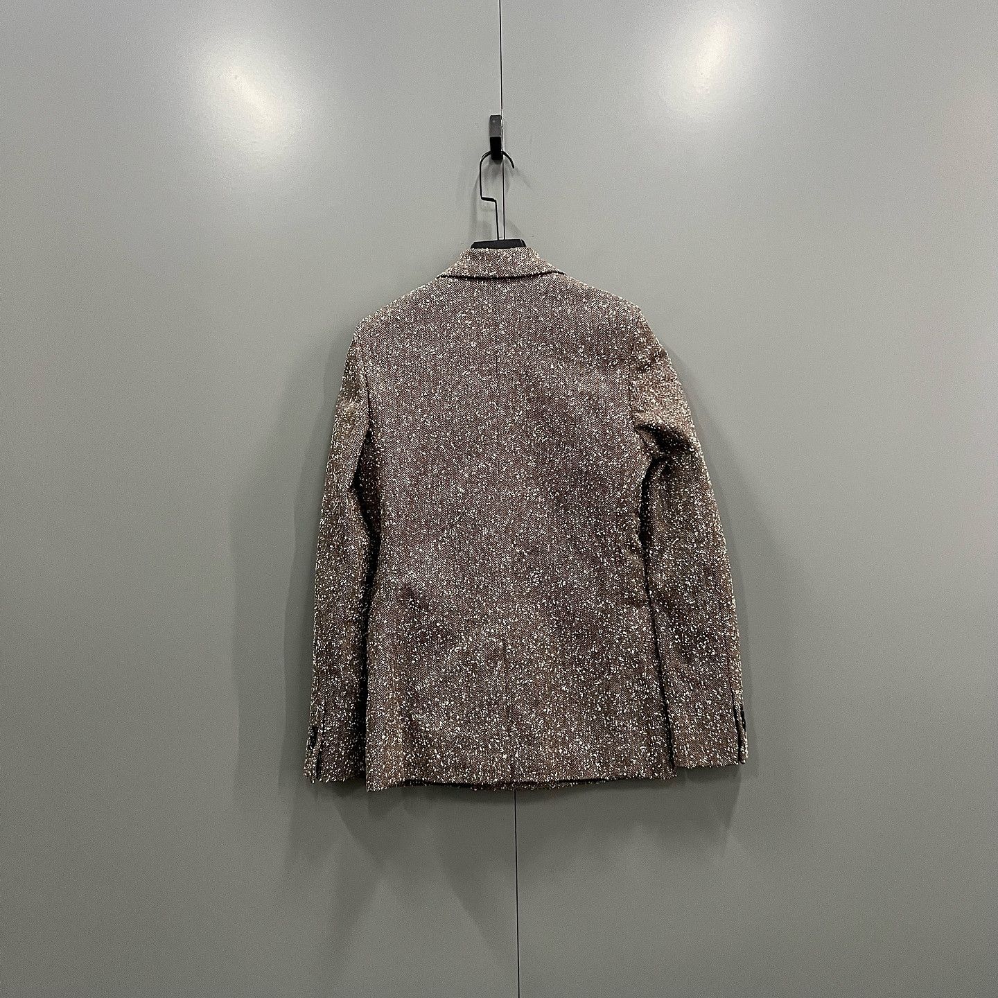 Bottega Veneta Bottega Veneta Herringbone Double-Breasted Blazer Size 38 Size XS / US 0-2 / IT 36-38 - 2 Thumbnail