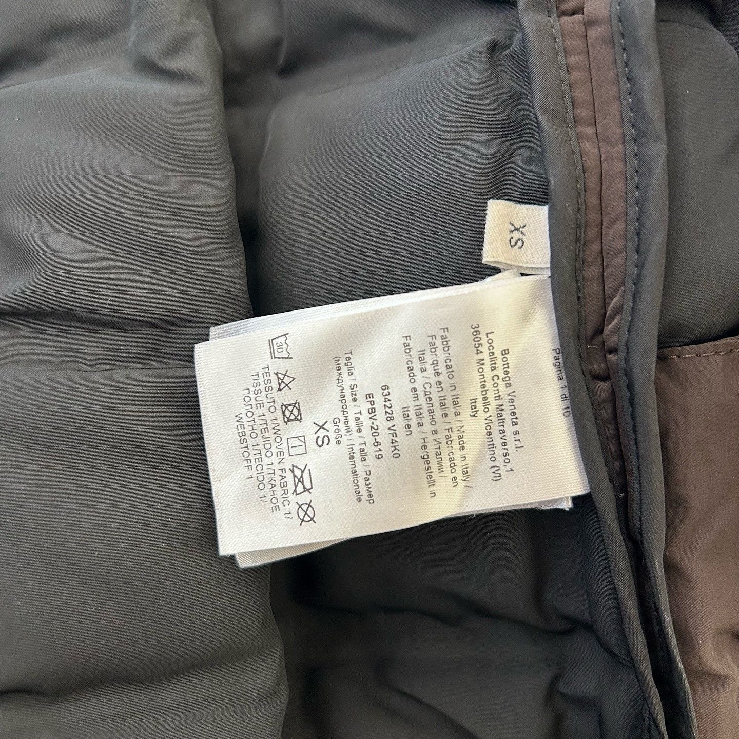 Bottega Veneta Bottega Veneta Quilted Zip Jacket Size XS Size US XS / EU 42 / 0 - 16 Thumbnail