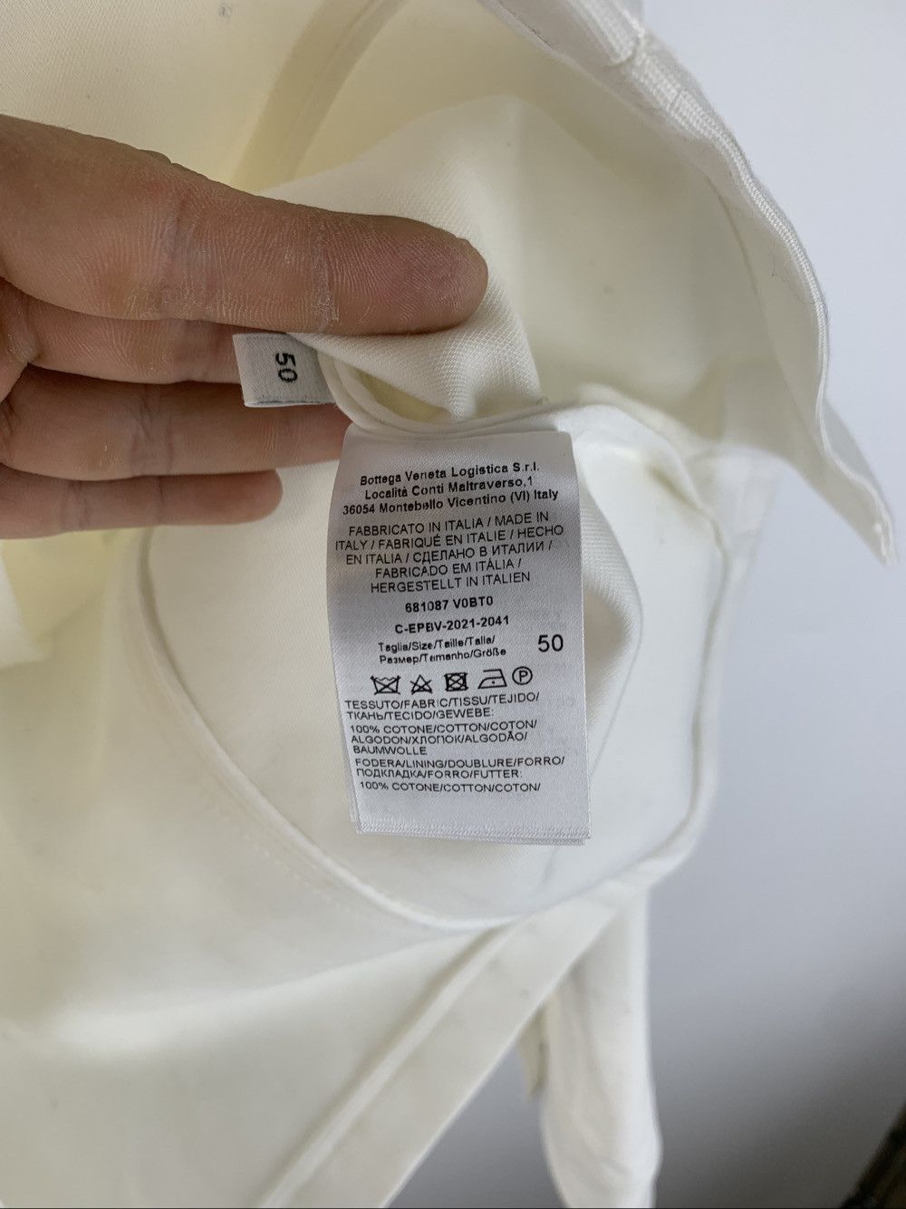 Bottega Veneta Bottega Veneta Canvas Double Pocket Jacket US M Size US M / EU 48-50 / 2 - 4 Thumbnail