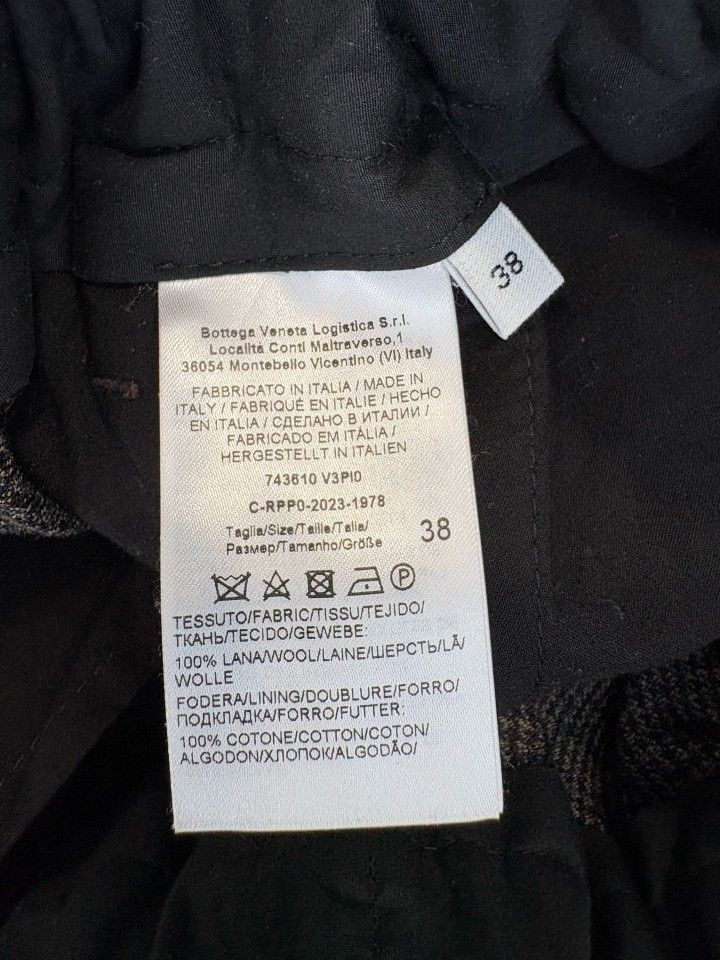 Bottega Veneta Bottega Veneta Wool Check Pants Size 38 Size 26" / US 2 / IT 38 - 4 Thumbnail