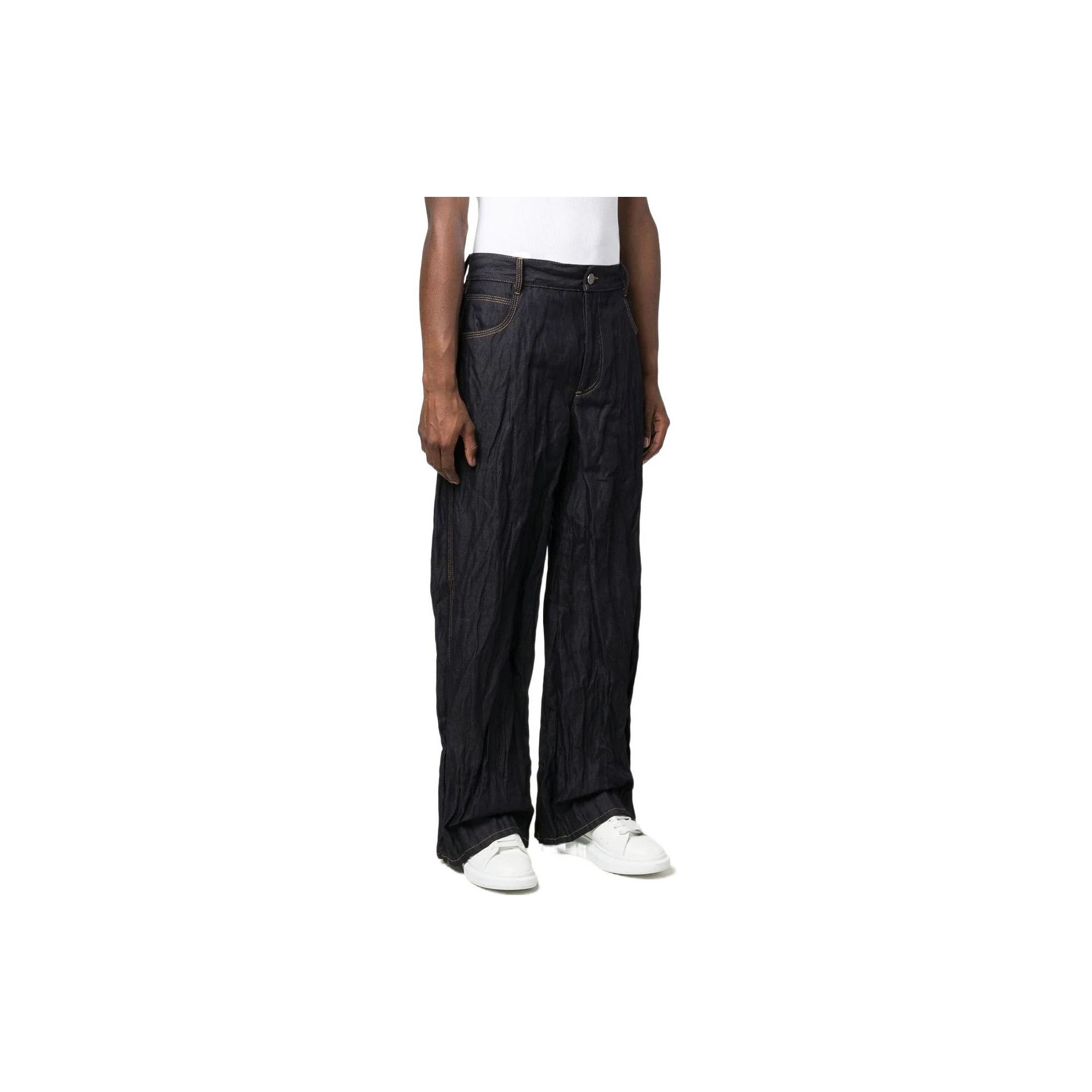 Bottega Veneta Bottega Veneta Crinkled Denim Jeans Size 30 Size US 30 / EU 46 - 9 Thumbnail