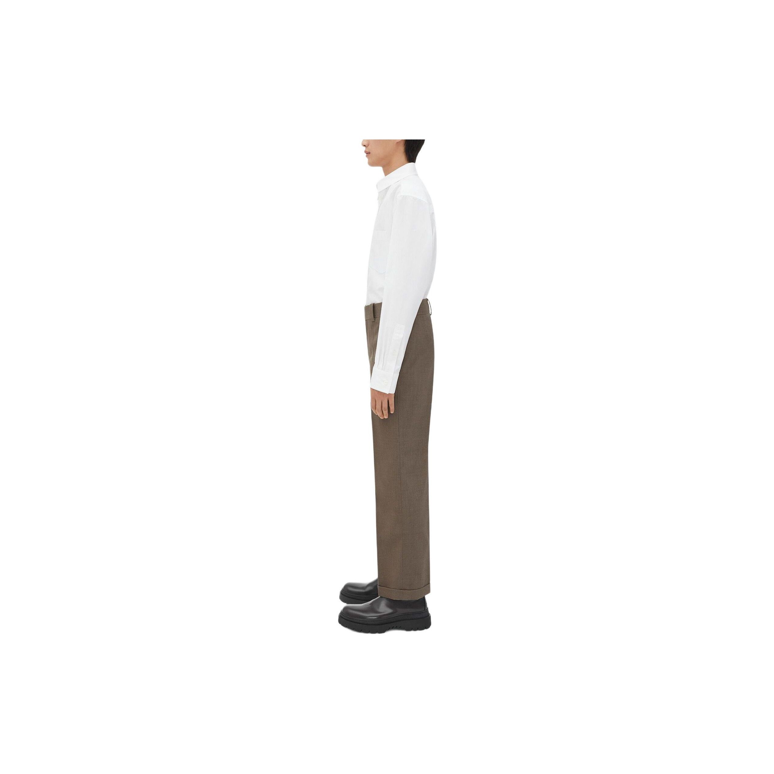 Bottega Veneta Bottega Veneta Wool Casual Pants Size 30 Size US 30 / EU 46 - 11 Thumbnail