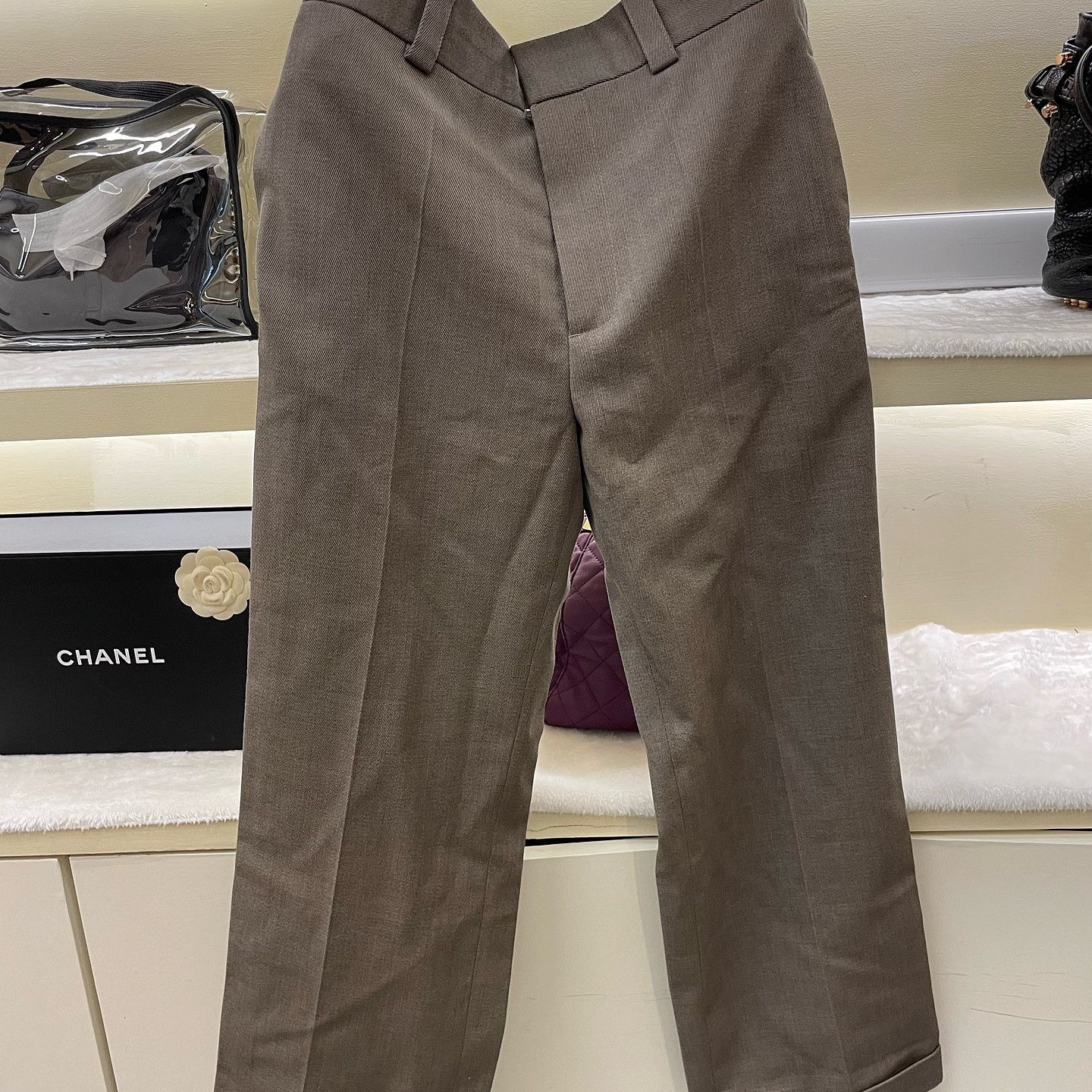 Bottega Veneta Bottega Veneta Wool Casual Pants Size 30 Size US 30 / EU 46 - 6 Thumbnail