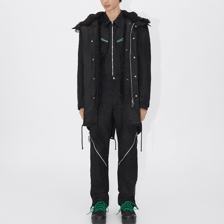 Bottega Veneta Bottega Veneta Zip Detail Nylon Pants Size 50 Size US 34 / EU 50 - 9 Thumbnail