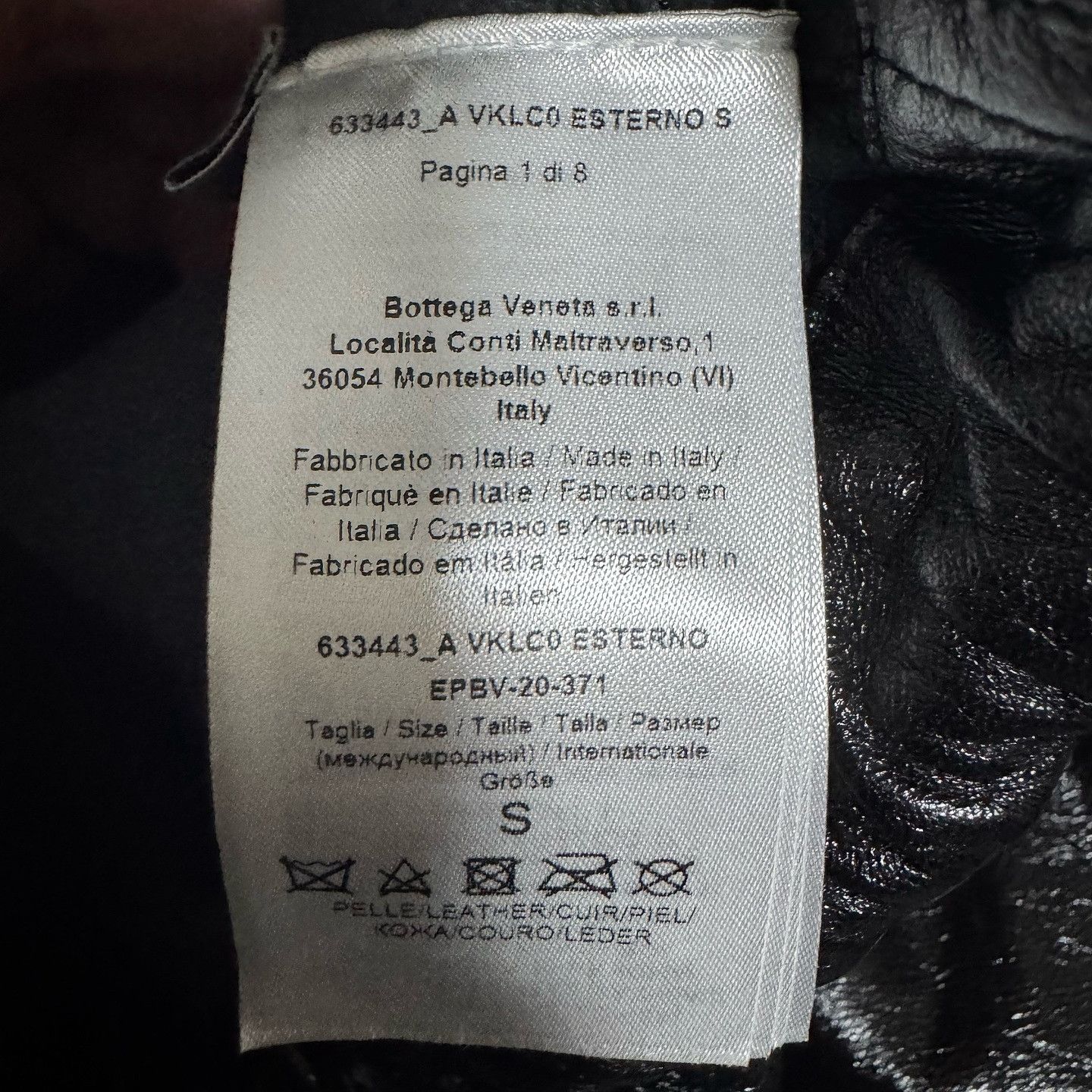 Bottega Veneta Bottega Veneta Leather Hooded Jacket Size S Size US S / EU 44-46 / 1 - 4 Thumbnail