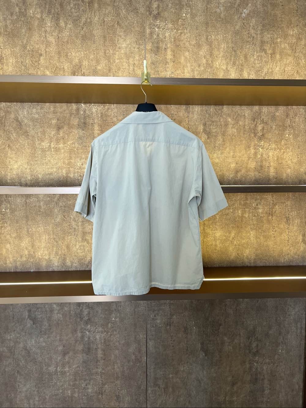 Bottega Veneta Bottega Veneta Cotton Camp Collar Shirt M Size US XXS / EU 40 - 2 Thumbnail
