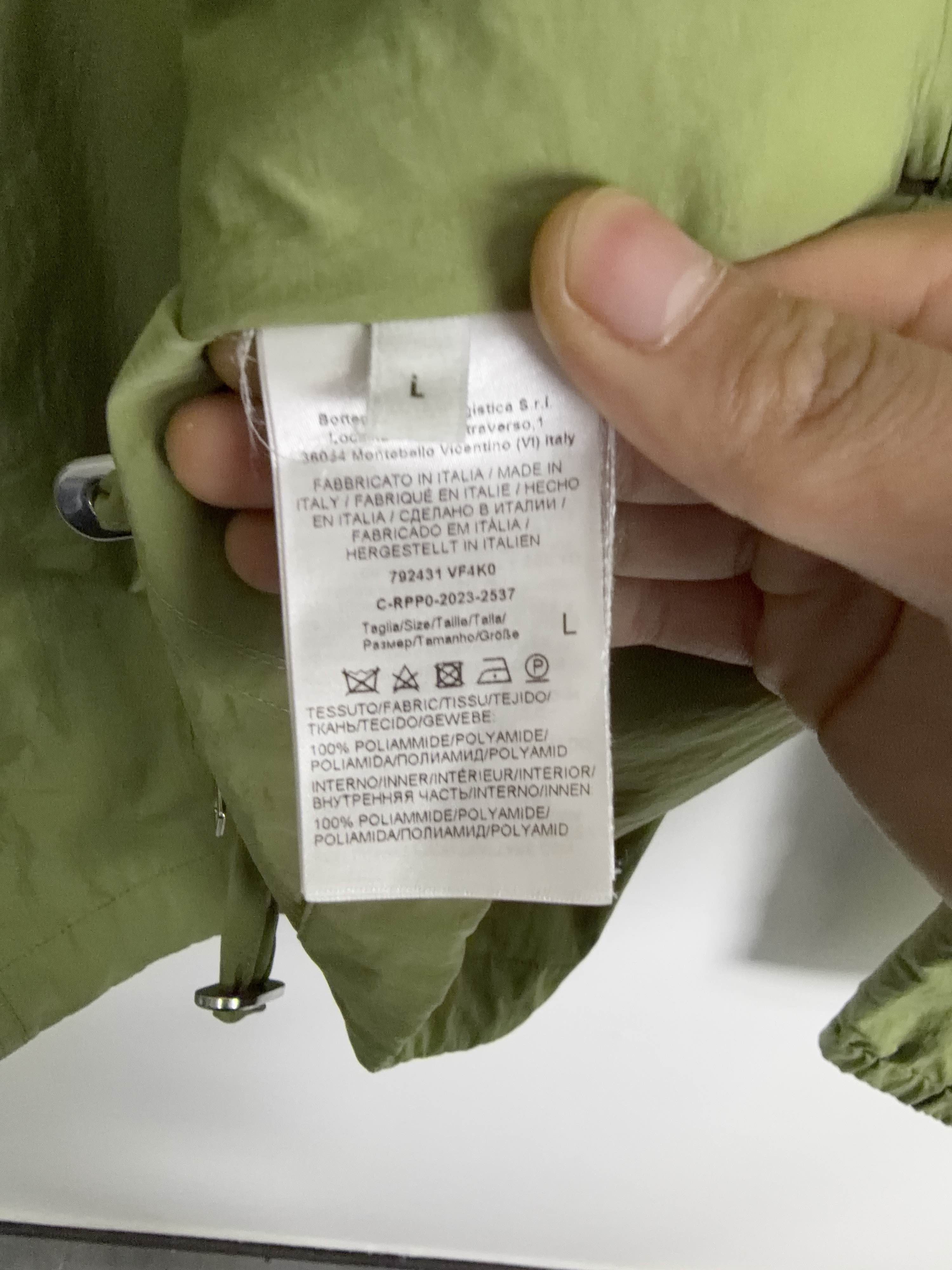 Bottega Veneta Bottega Veneta Green Nylon Light Jacket Size L Size US L / EU 52-54 / 3 - 4 Thumbnail