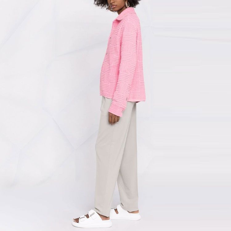 Bottega Veneta Bottega Veneta Pink Terry Cloth Jacket Size XS Size XS / US 0-2 / IT 36-38 - 9 Thumbnail