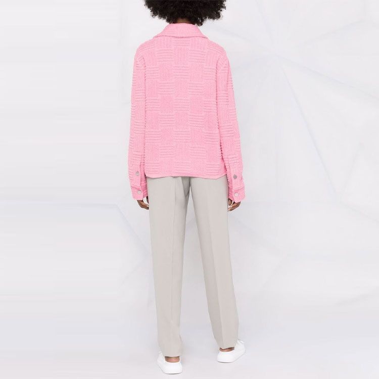 Bottega Veneta Bottega Veneta Pink Terry Cloth Jacket Size XS Size XS / US 0-2 / IT 36-38 - 7 Thumbnail