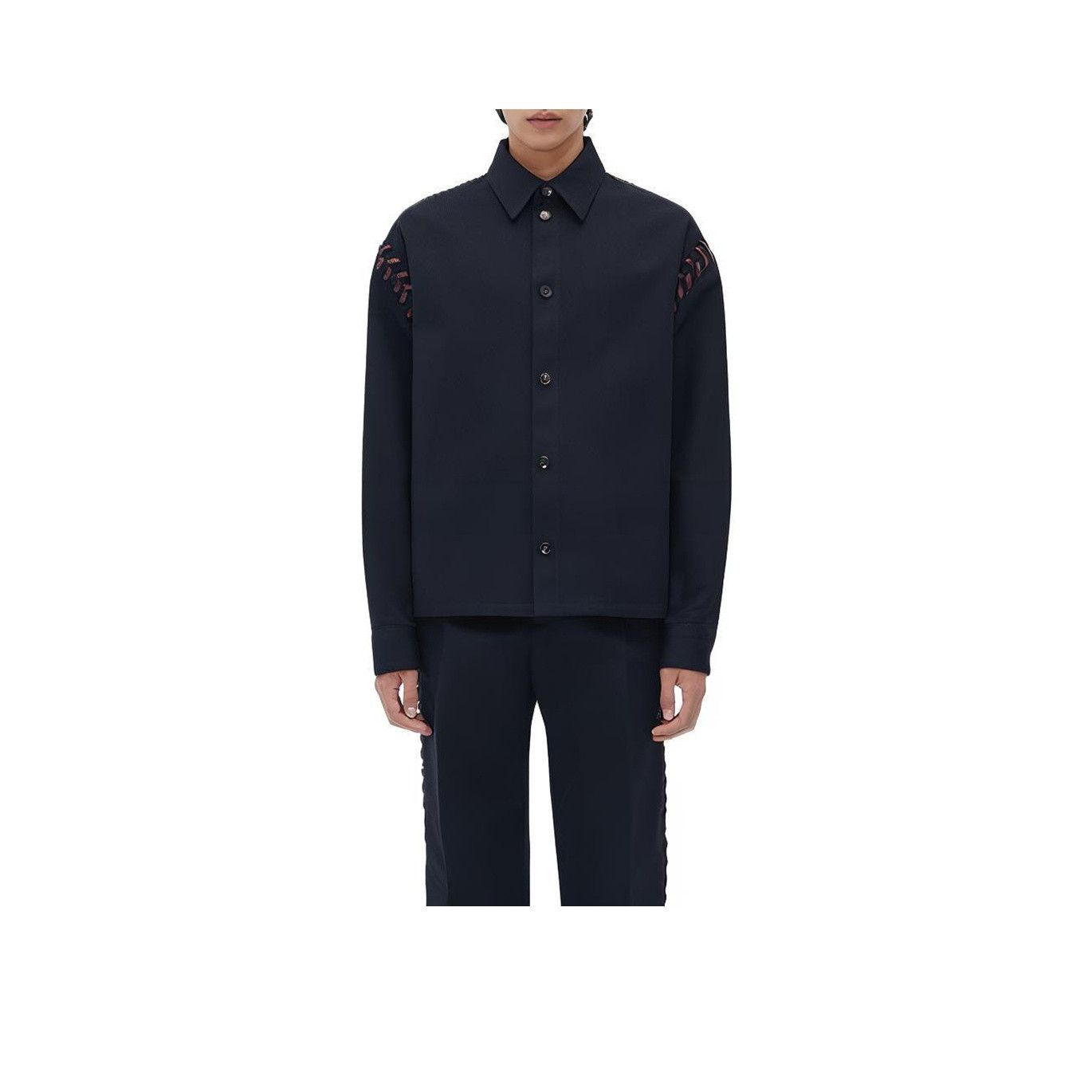 Bottega Veneta Bottega Veneta Laced Canvas Jacket Size 48 Size US M / EU 48-50 / 2 - 7 Thumbnail