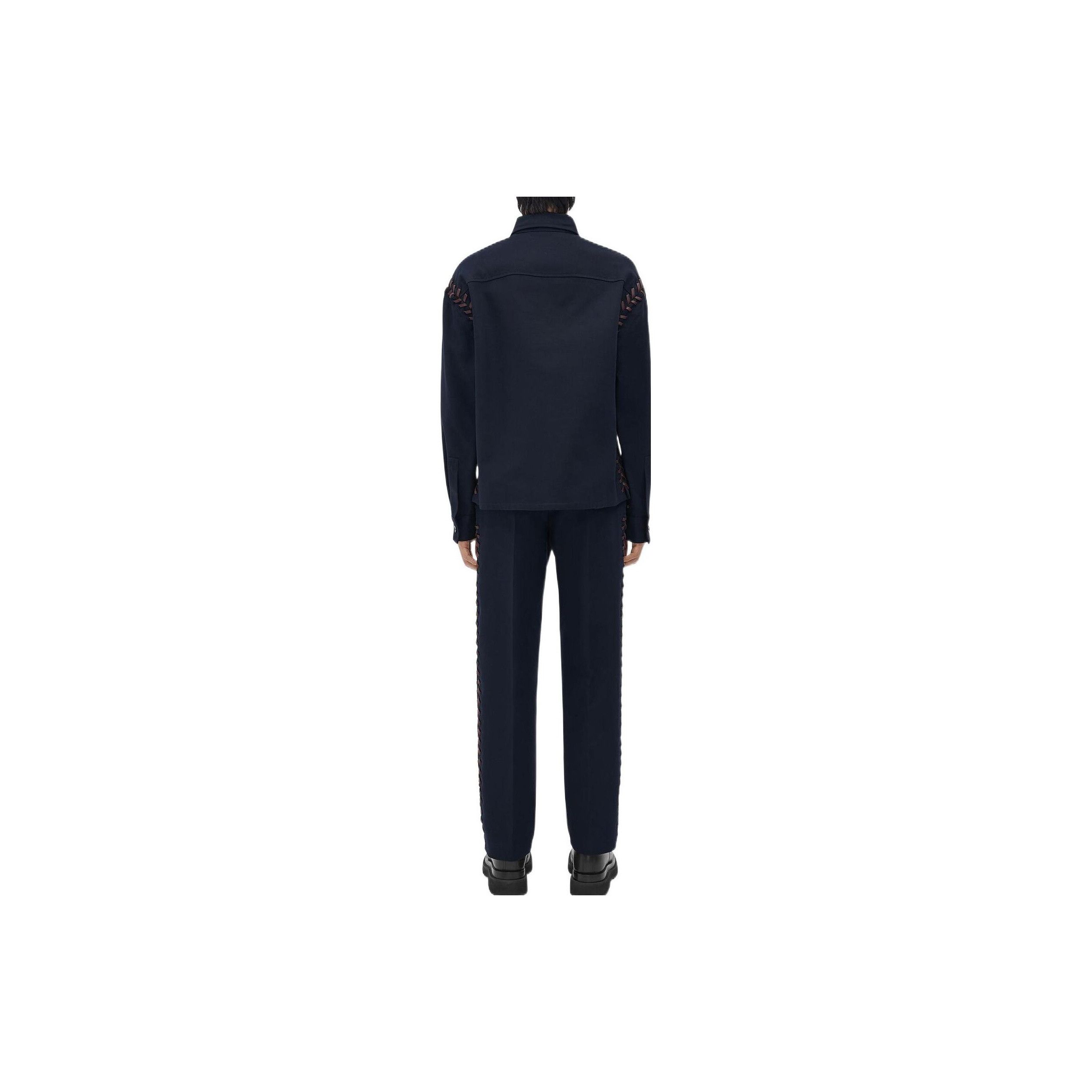 Bottega Veneta Bottega Veneta Laced Canvas Jacket Size 48 Size US M / EU 48-50 / 2 - 8 Thumbnail