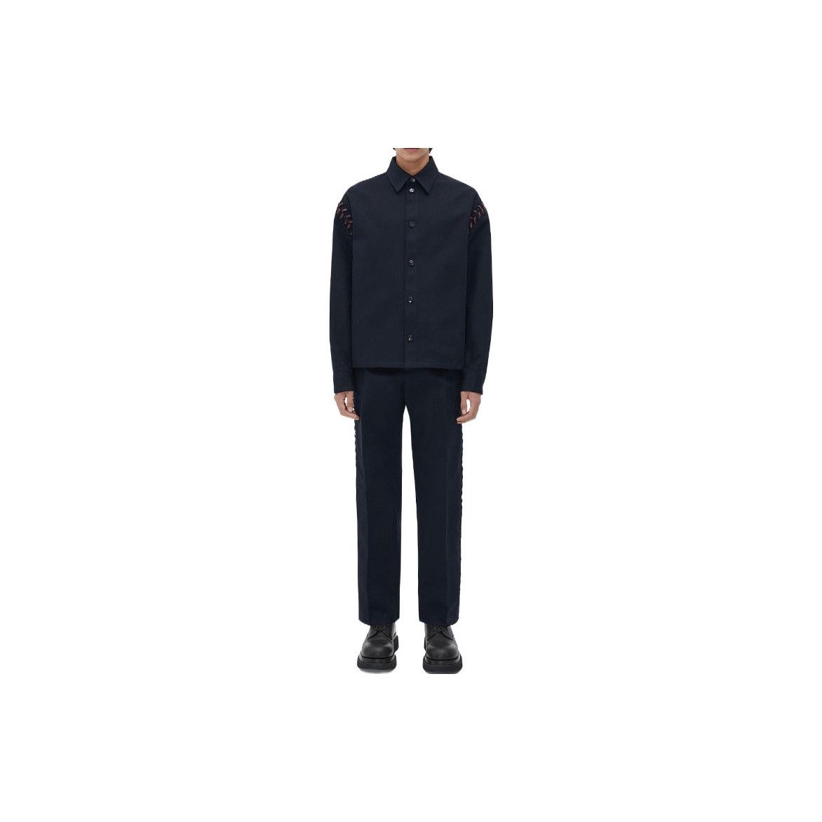 Bottega Veneta Bottega Veneta Laced Canvas Jacket Size 48 Size US M / EU 48-50 / 2 - 9 Thumbnail