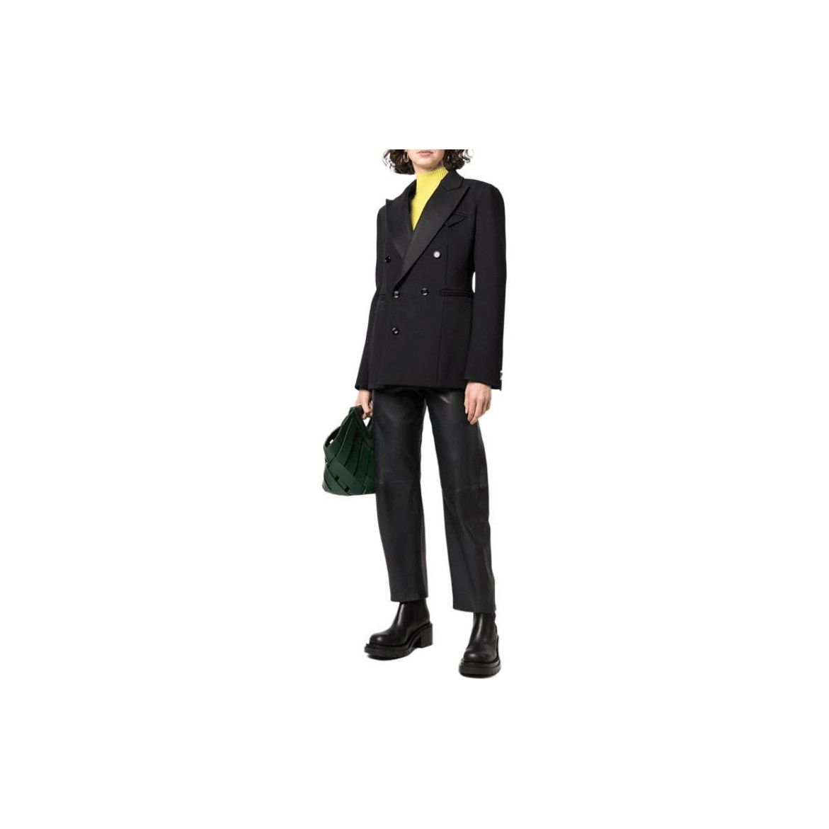 Bottega Veneta Bottega Veneta Double Breasted Blazer Size 42 Size M / US 6-8 / IT 42-44 - 6 Thumbnail