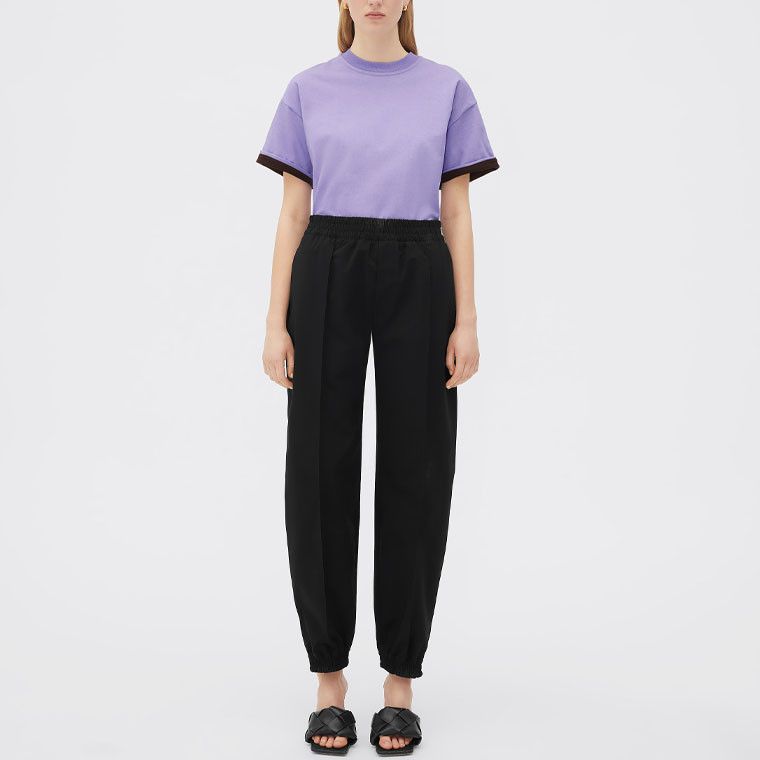 Bottega Veneta Bottega Veneta Purple Trim T-Shirt Size XS Size XS / US 0-2 / IT 36-38 - 9 Thumbnail
