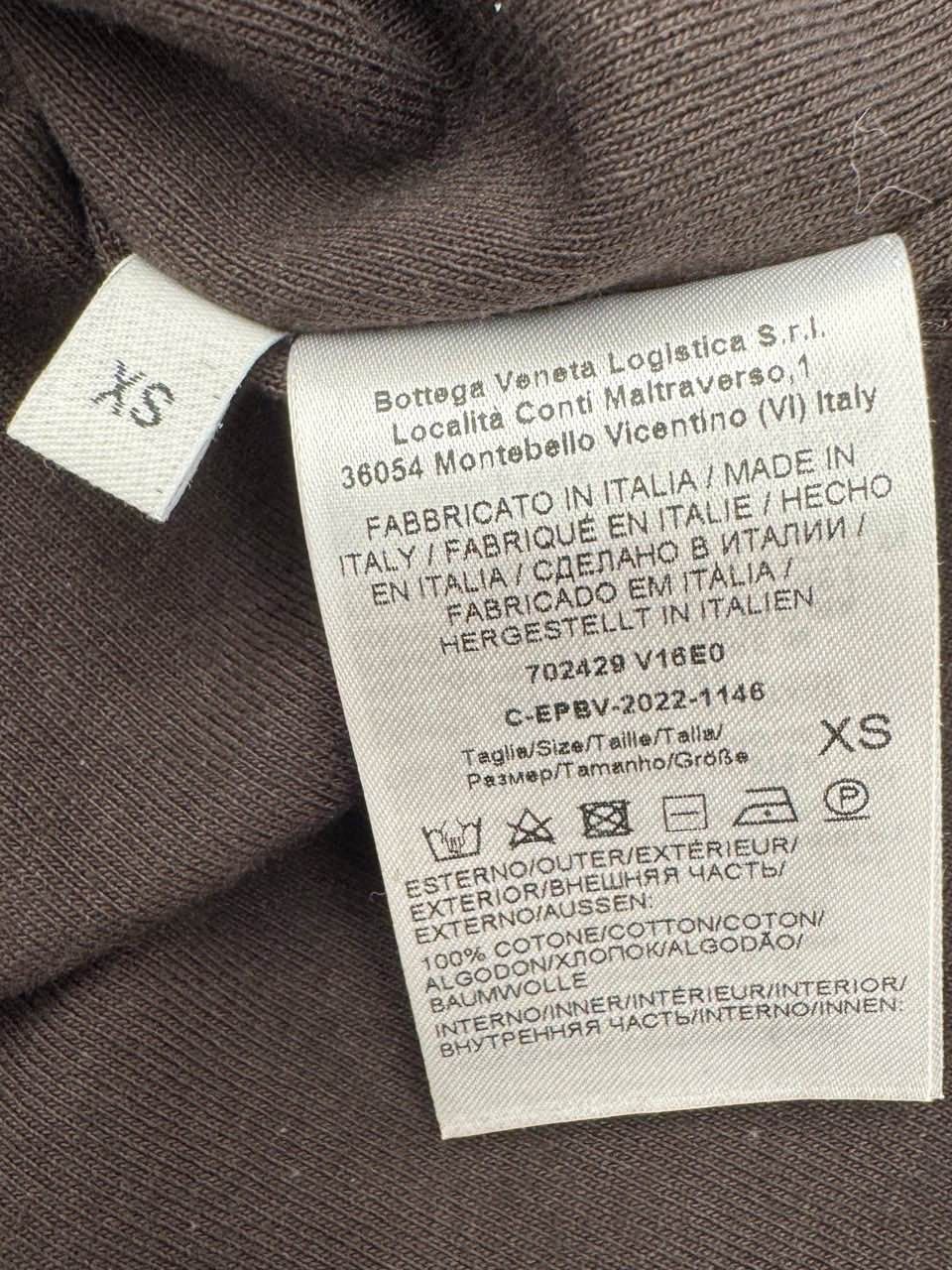 Bottega Veneta Bottega Veneta Purple Trim T-Shirt Size XS Size XS / US 0-2 / IT 36-38 - 4 Thumbnail