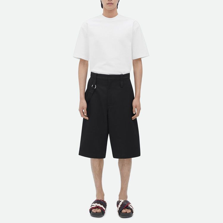 Bottega Veneta Bottega Veneta Cotton Shorts Black Size 36 Size US 36 / EU 52 - 7 Thumbnail