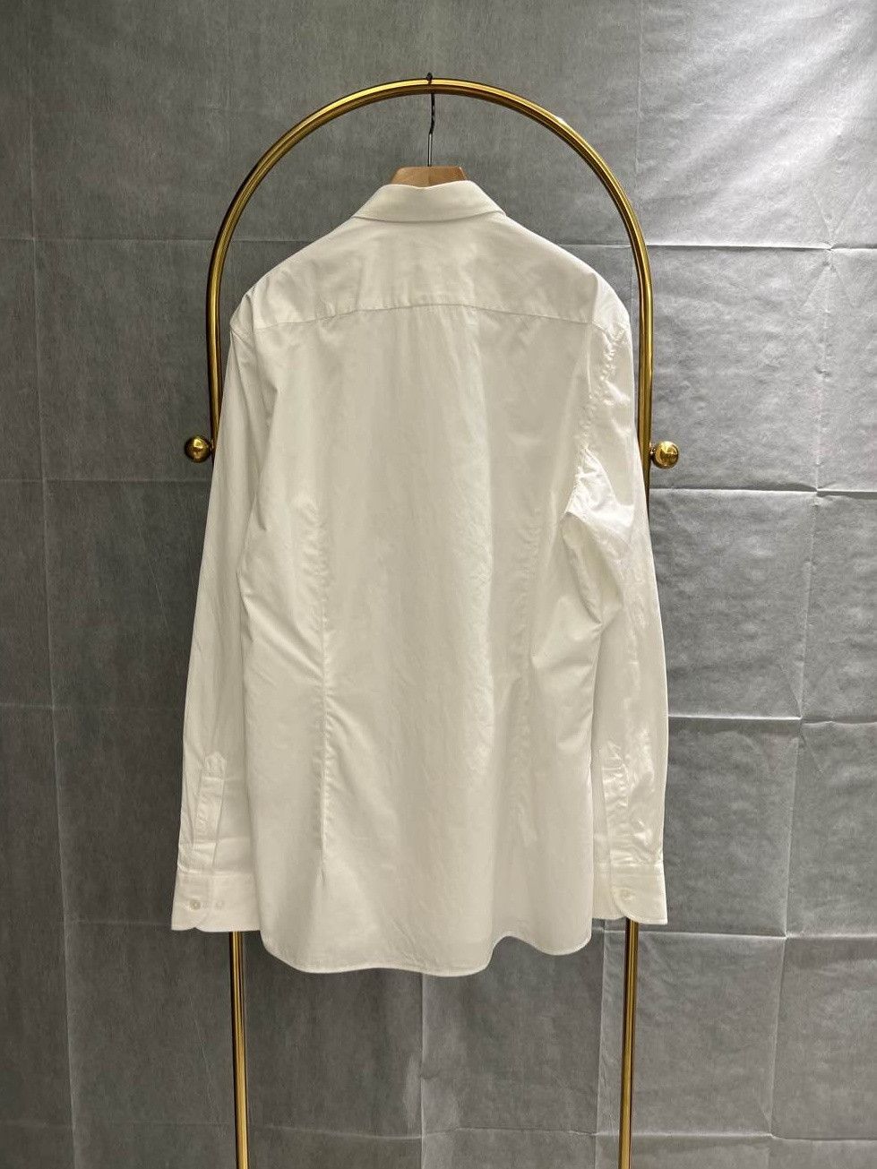 Bottega Veneta Bottega Veneta White Cotton Button Up Shirt Size L Size US XS / EU 42 / 0 - 2 Thumbnail